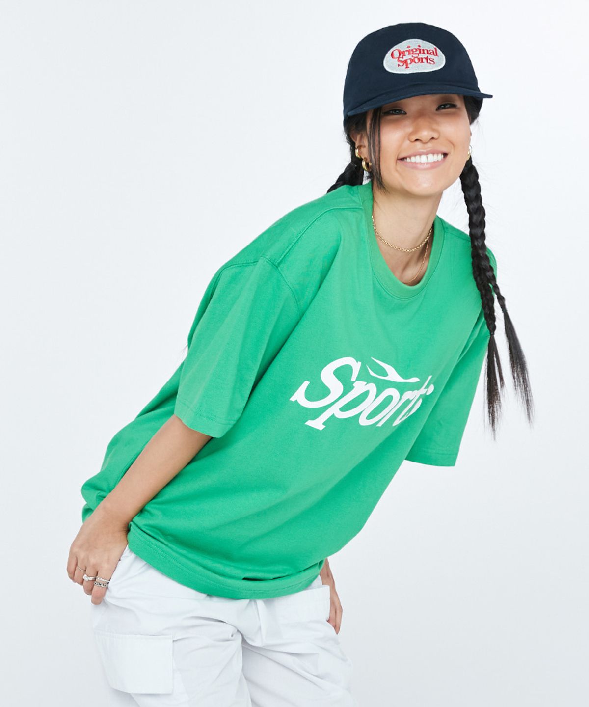 프로-스펙스(PRO-SPECS) SPORTS LOGO SHORT SLEEVES LTGR