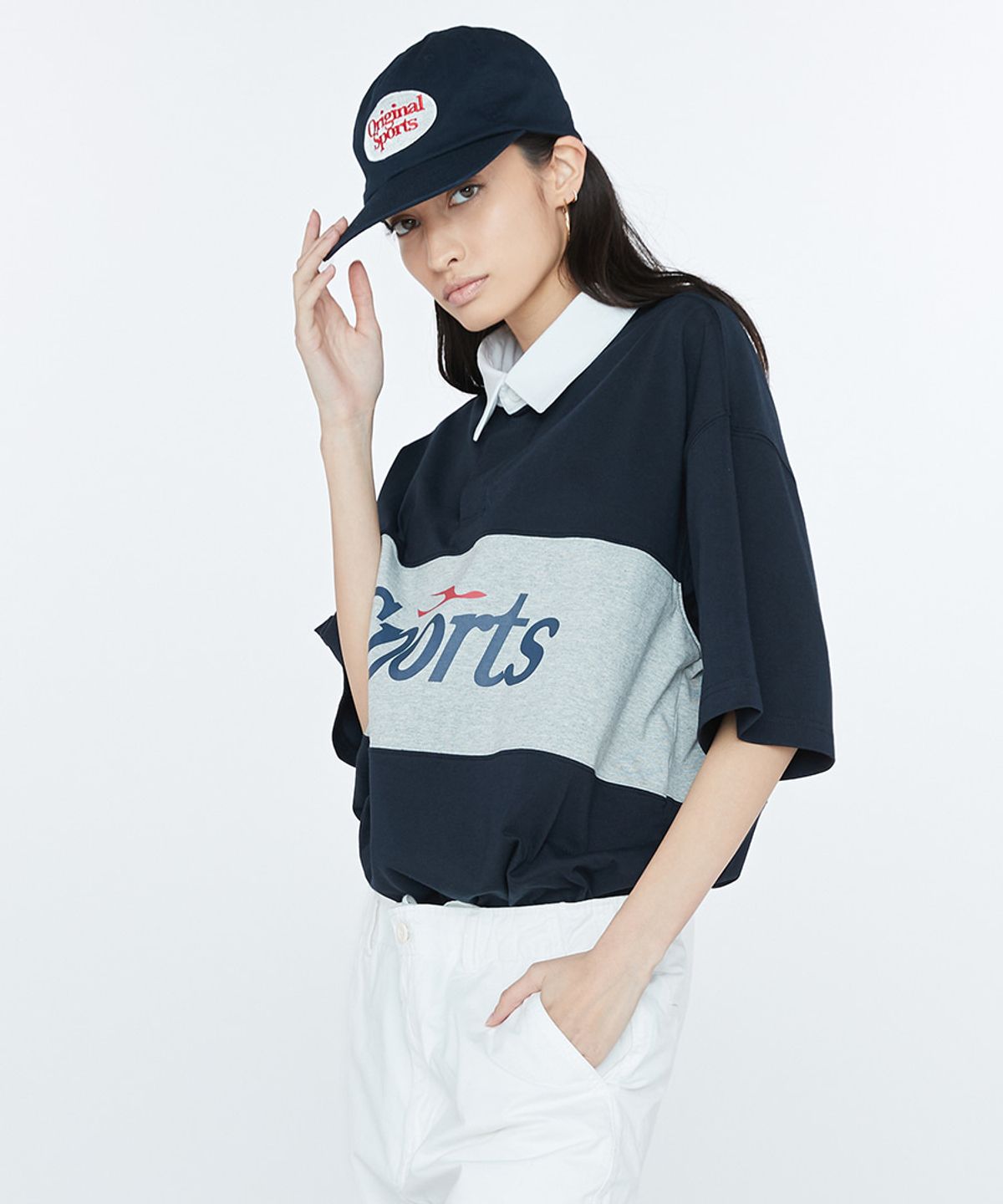 프로-스펙스(PRO-SPECS) SPORTS RUGBY T SHIRTS NAVY