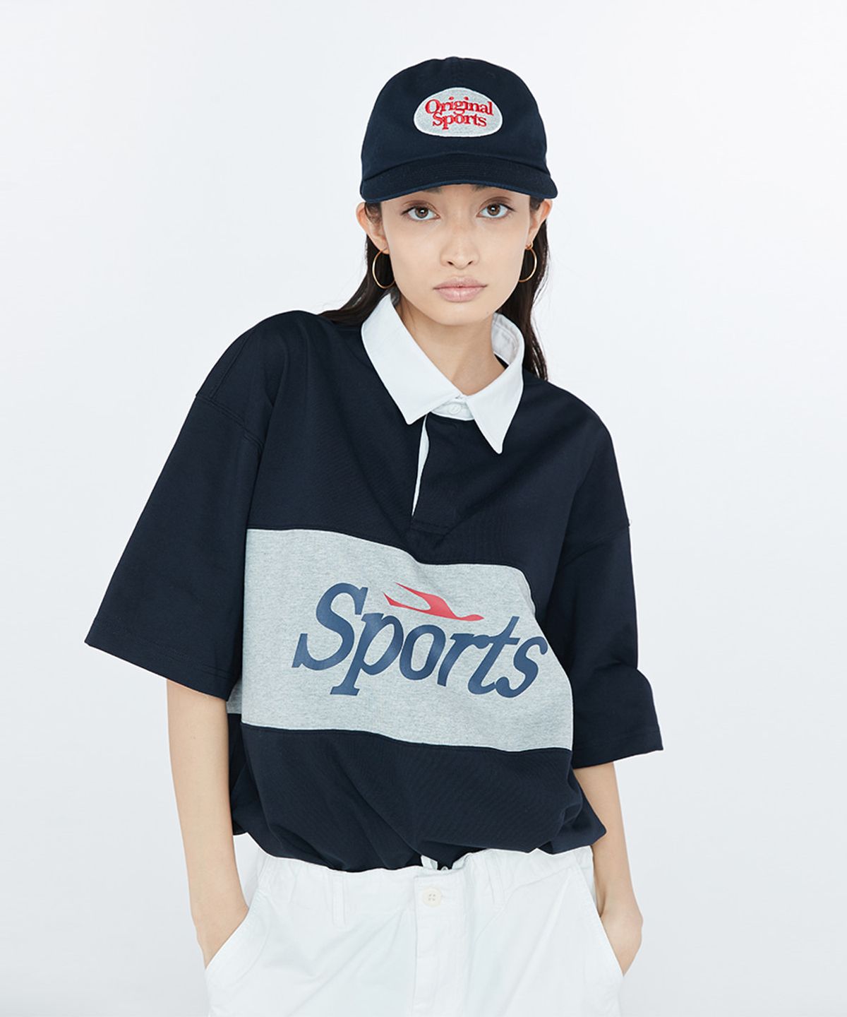 프로-스펙스(PRO-SPECS) SPORTS RUGBY T SHIRTS NAVY