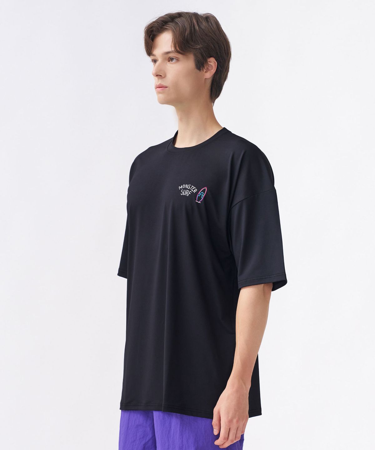 블랙몬스터핏(BLACK MONSTER FIT) 몬스터서핑 래쉬가드 숏슬리브 (3color) / BM230211
