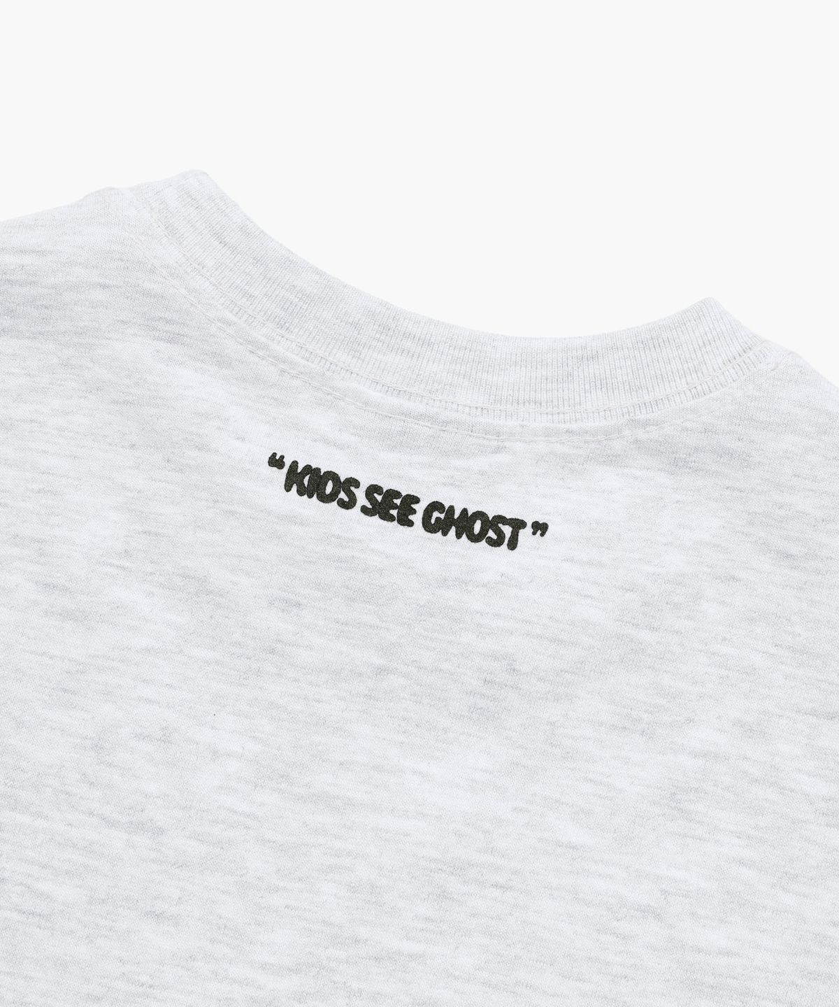 나이스고스트클럽 키즈(NICE GHOST CLUB KIDS) 키즈 구미 베어 로고 티셔츠_라이트그레이(NG2DMCT500A)