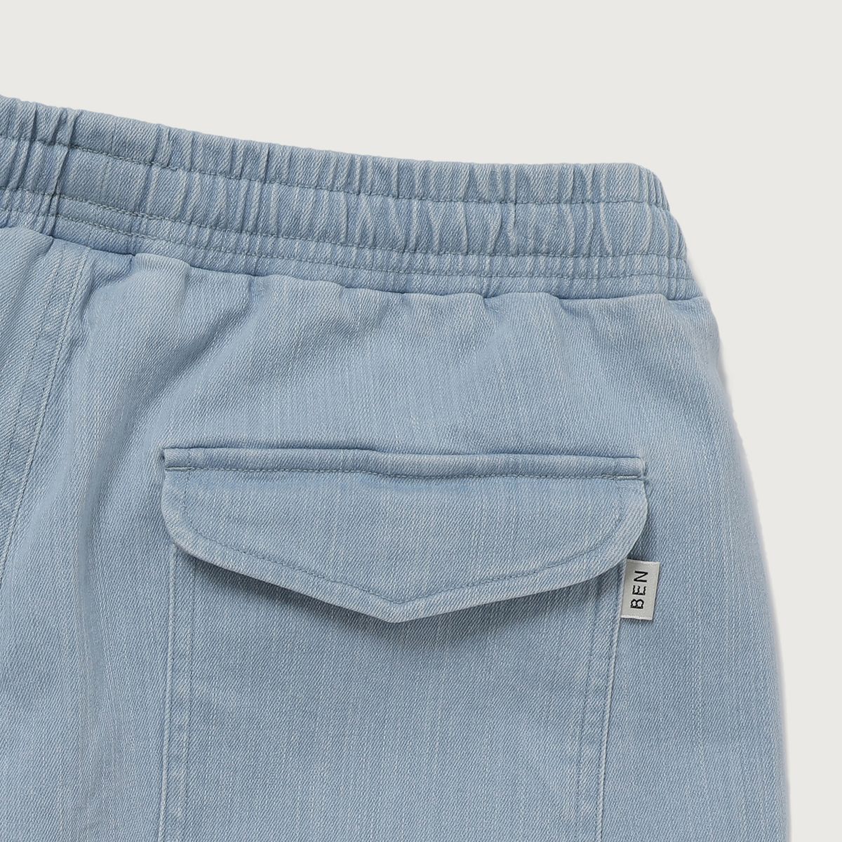 벤(BBEEEENN) MENS) 데님 하프 팬츠_데님