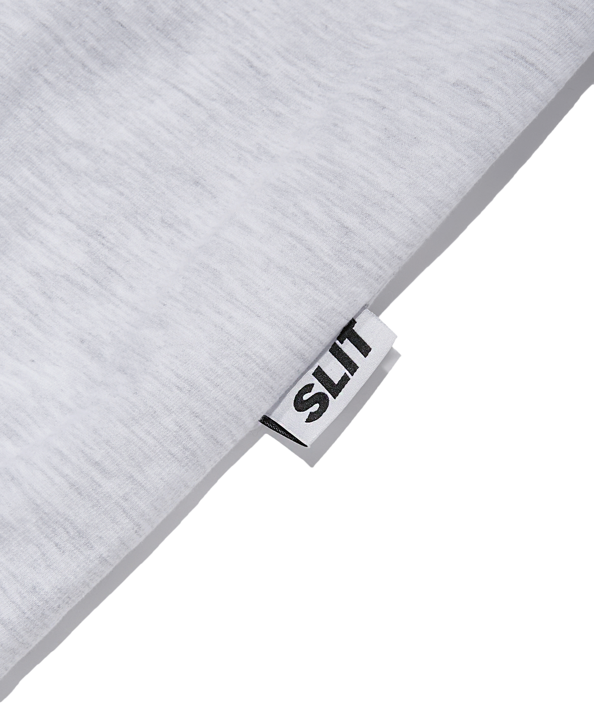 에스릿 스튜디오(SLIT STUDIO) [SET] STSD 반팔 카라집업 스웻셔츠 쇼츠 세트 멜란지 그레이