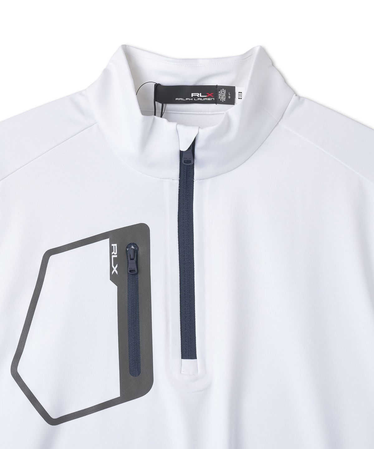 폴로 랄프 로렌 골프(POLO RALPH LAUREN GOLF) 클래식핏 럭셔리 저지 풀오버 - 화이트