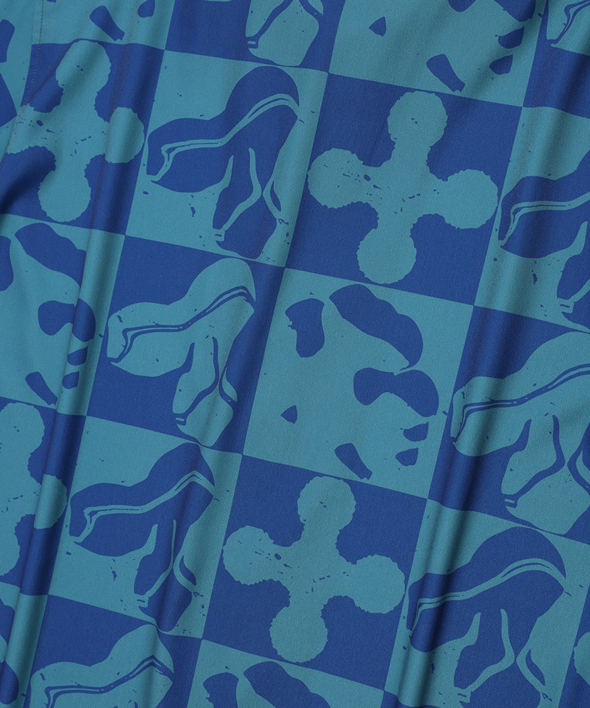 카비시(CAVISH) CADEJO PRINTED HALF SLEEVE SHIRT BLUE(CV2DMUW323B)