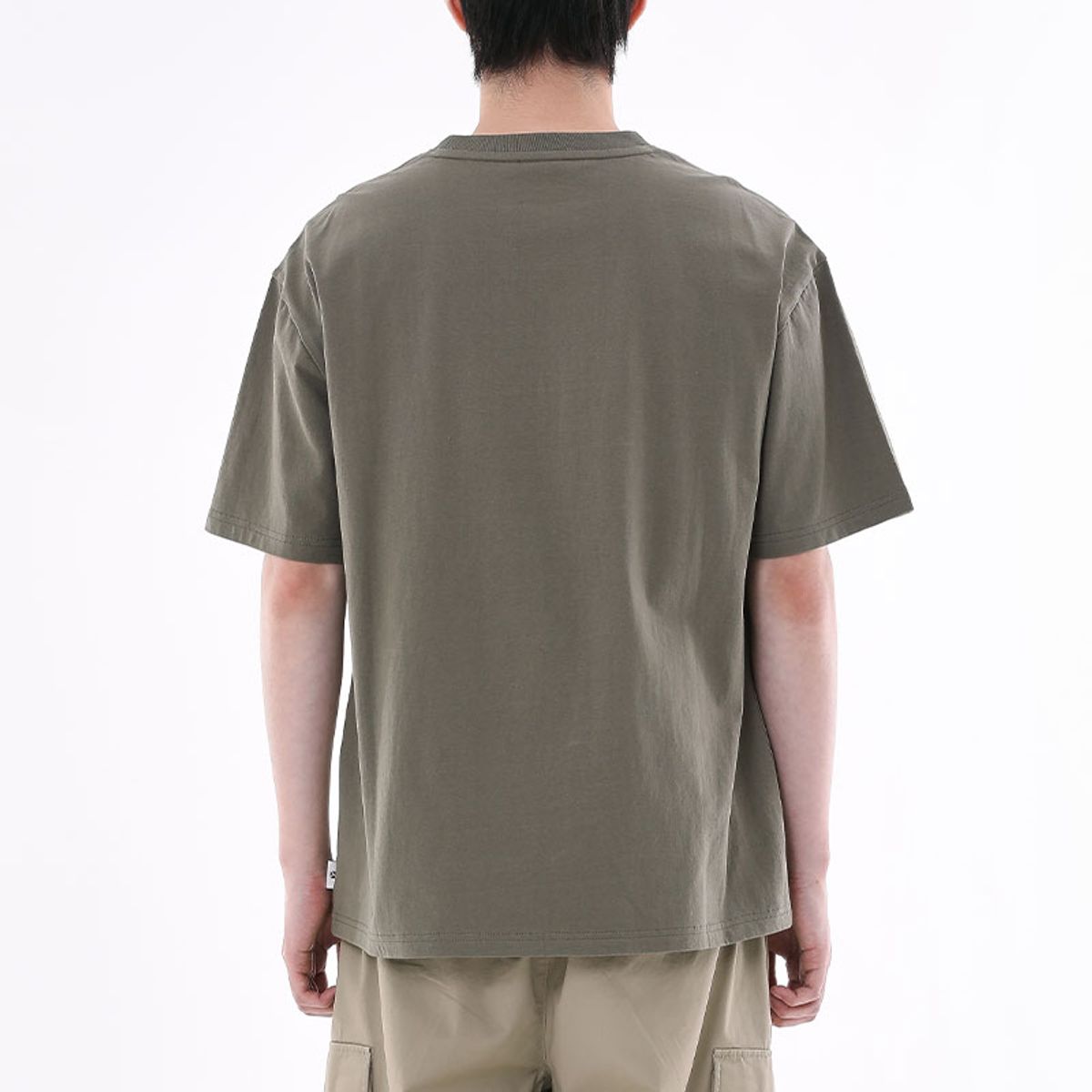 쿨트(KULTE) MARSEILLE COLLEGE T-SHIRT 카키