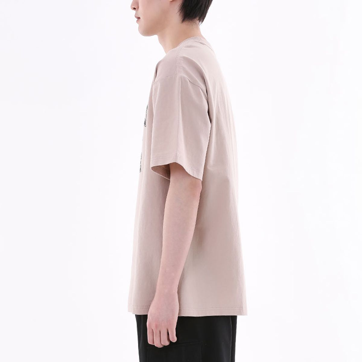 쿨트(KULTE) A-COLLEGE T-SHIRT 라이트베이지