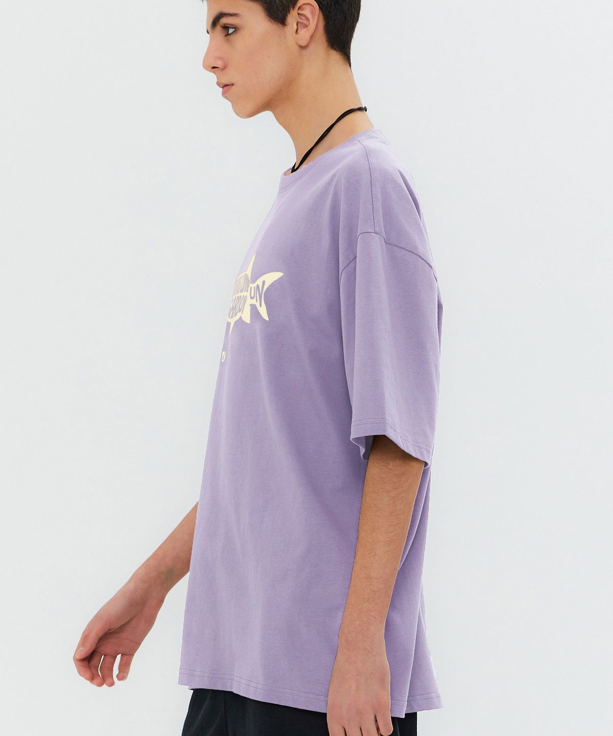 쿨트(KULTE) FISH T-SHIRT 퍼플