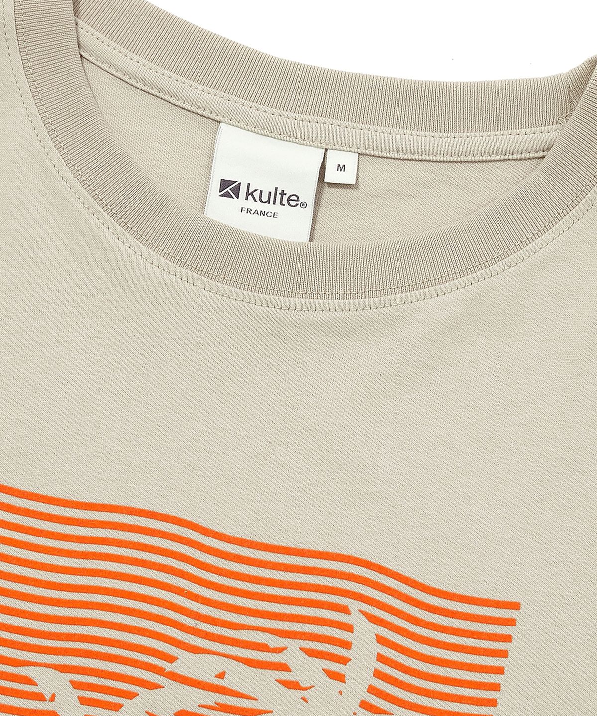 쿨트(KULTE) PALM VIBES T-SHIRT 라이트베이지