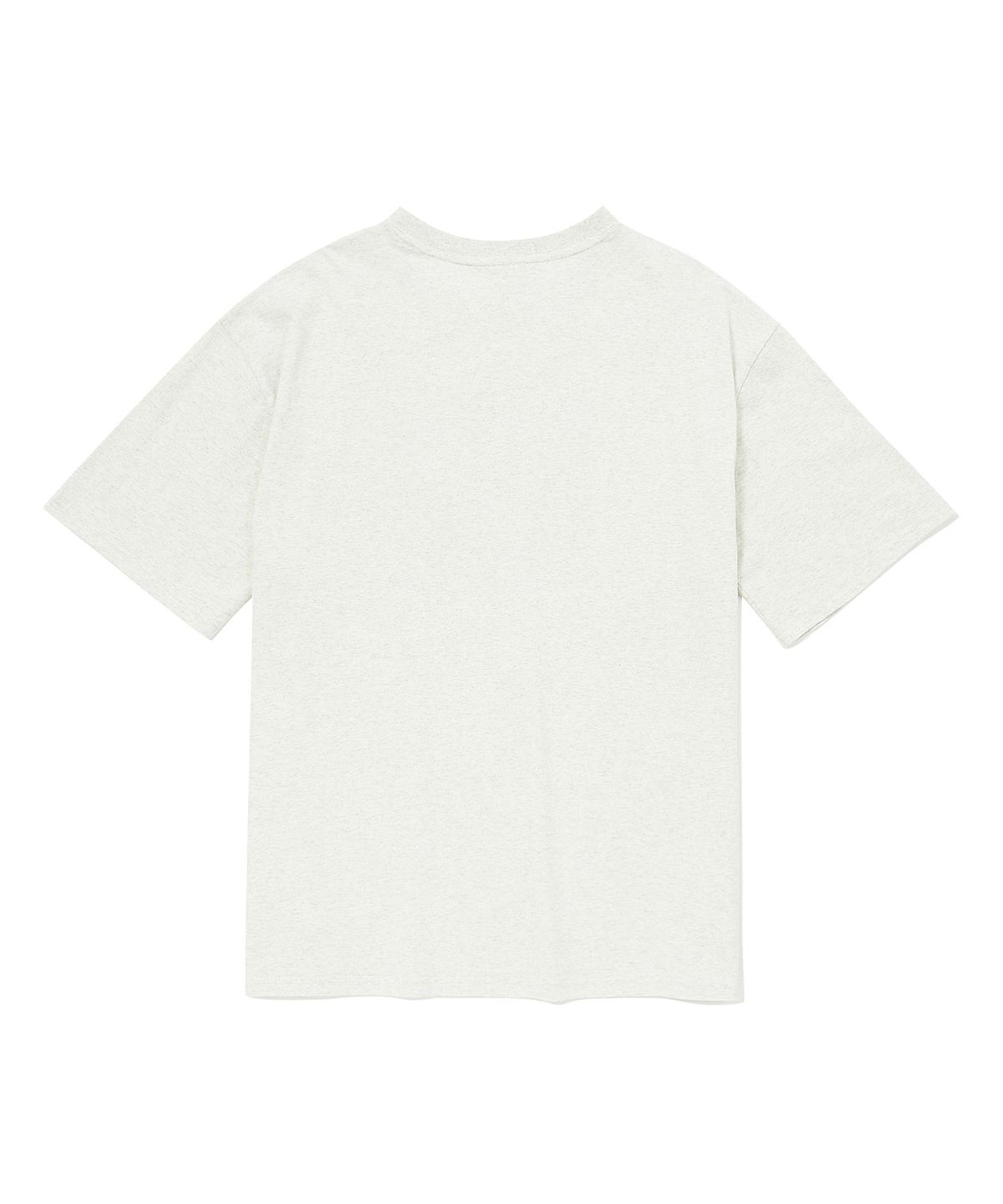 쿨트(KULTE) PALM VIBES T-SHIRT 라이트멜란지그레이