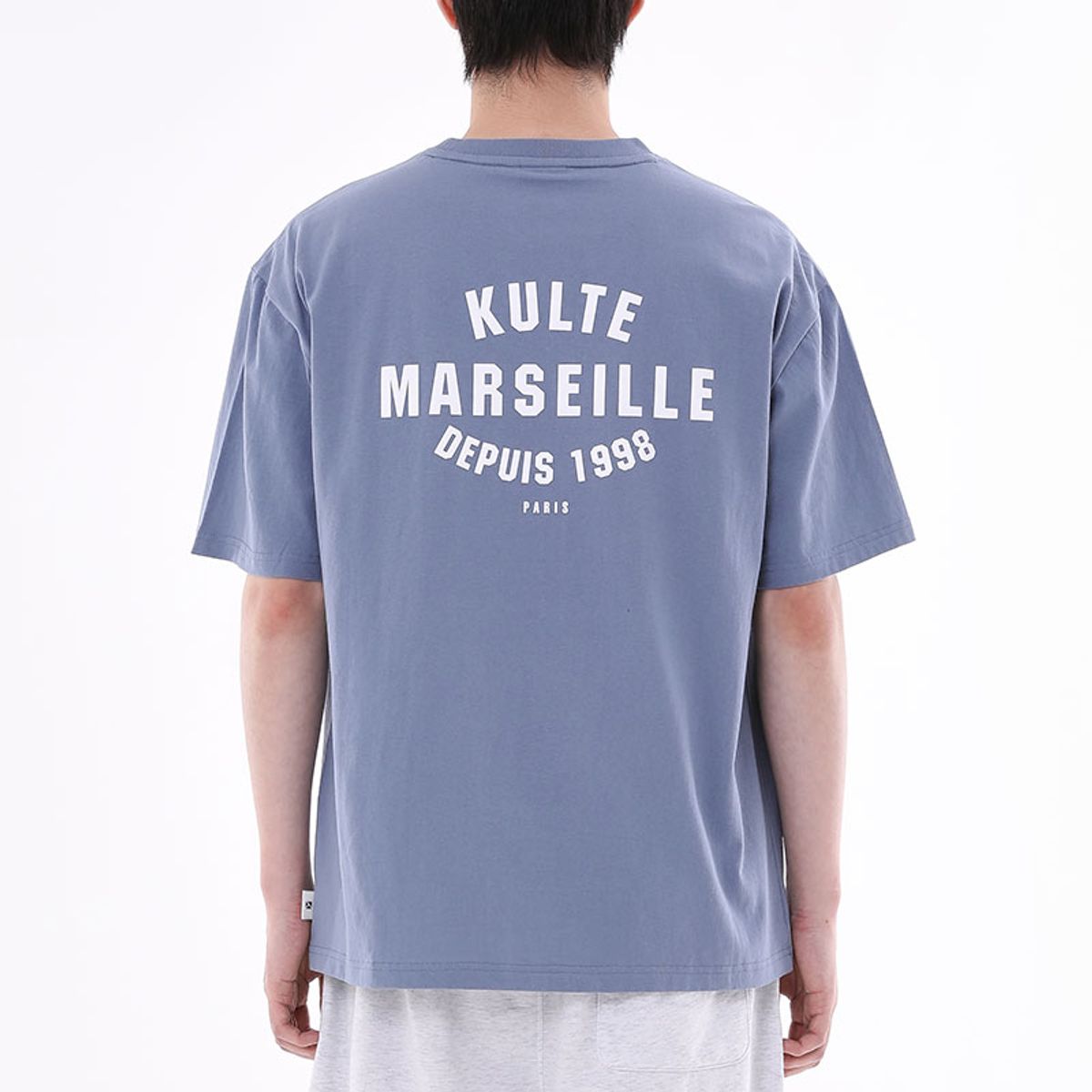 쿨트(KULTE) CIRCLE ARCH T-SHIRT 블루