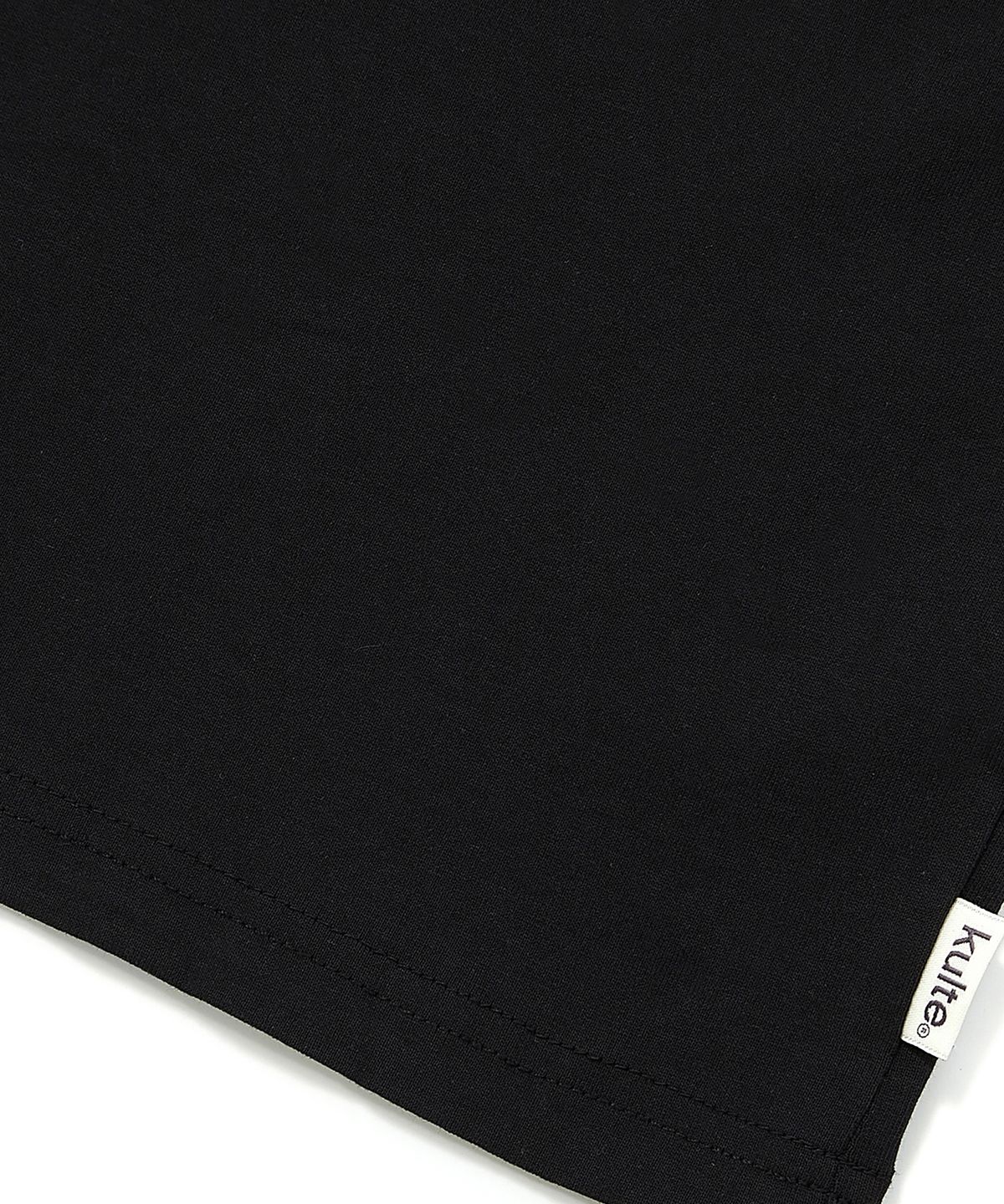 쿨트(KULTE) MARSEILLE FLAT T-SHIRT 블랙
