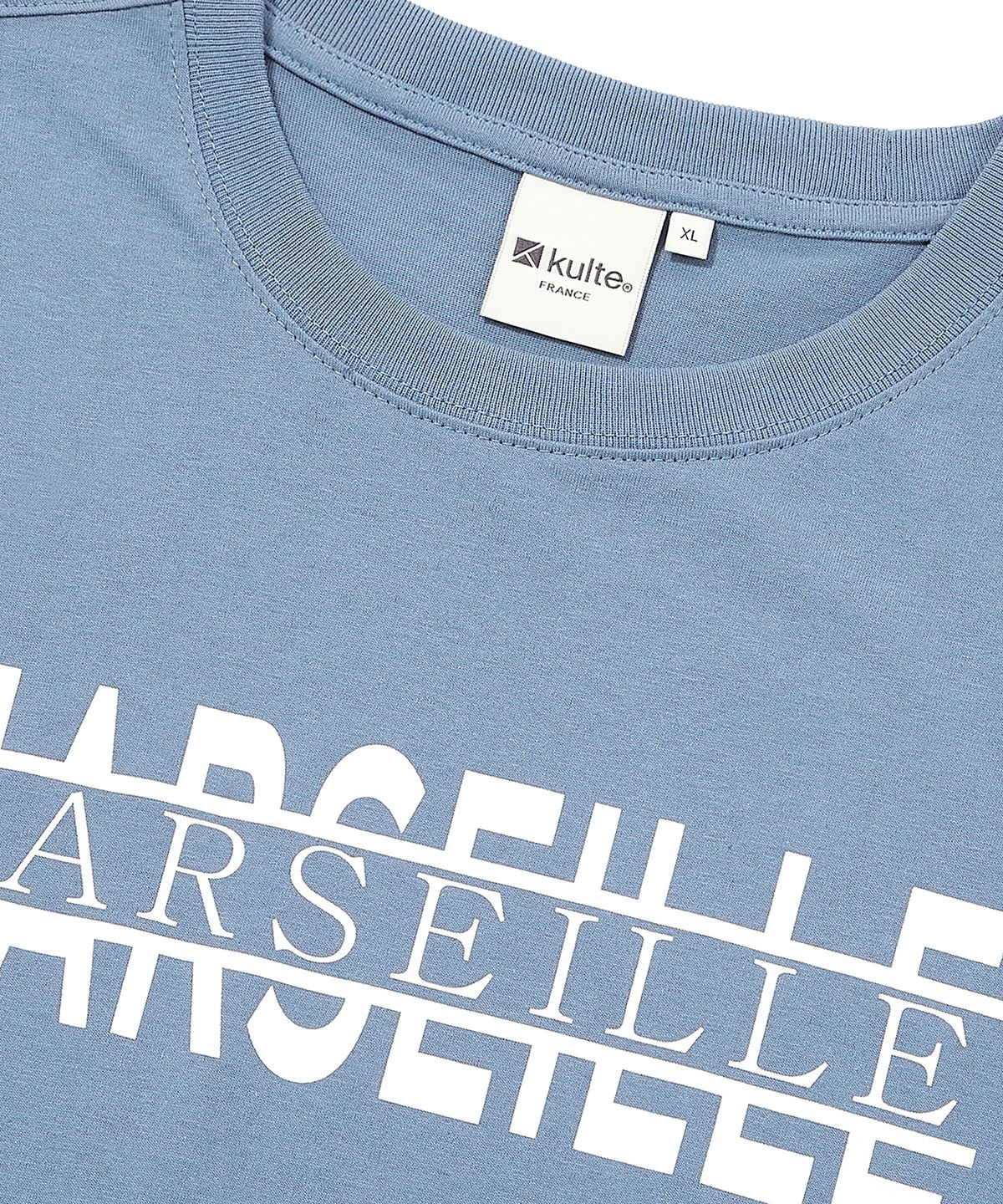 쿨트(KULTE) MARSEILLE FLAT T-SHIRT 블루