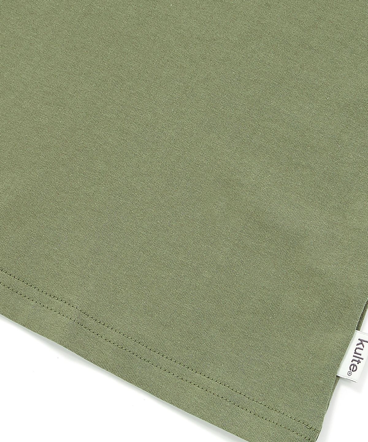 쿨트(KULTE) MARSEILLE FLAT T-SHIRT 카키