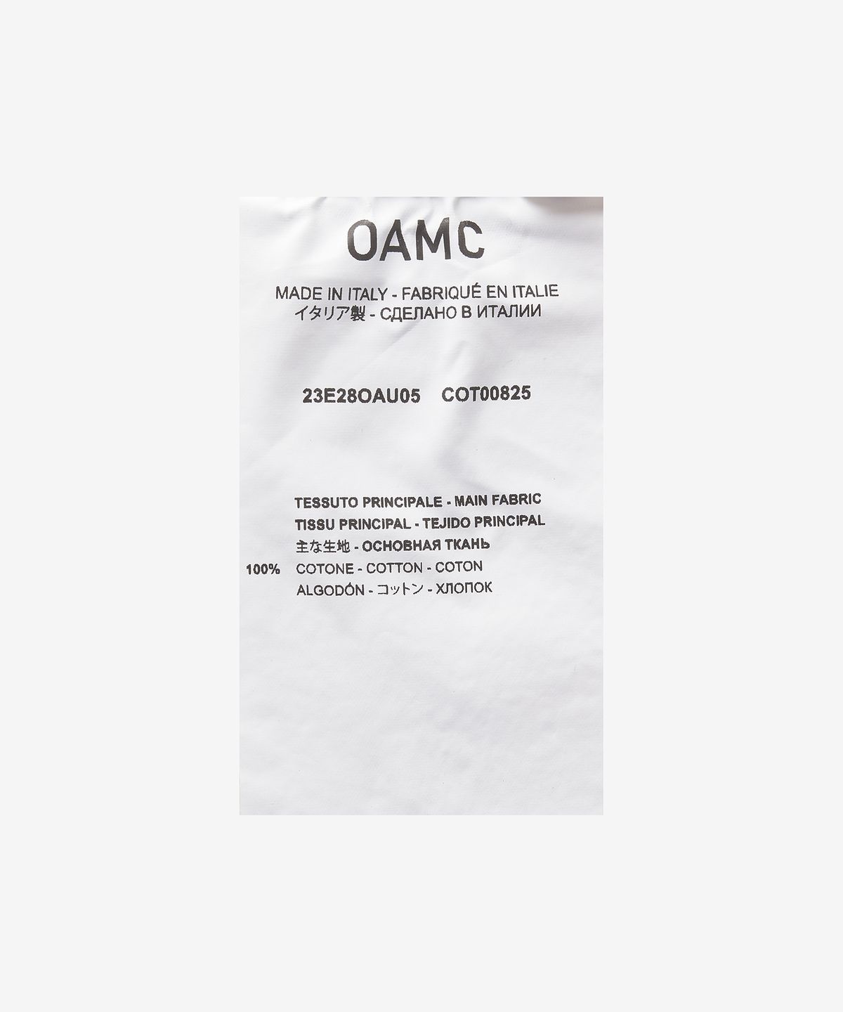 오에이엠씨(OAMC) 팔레시아 셔츠 - 로즈 / 23E28OAU05TCOT00825660