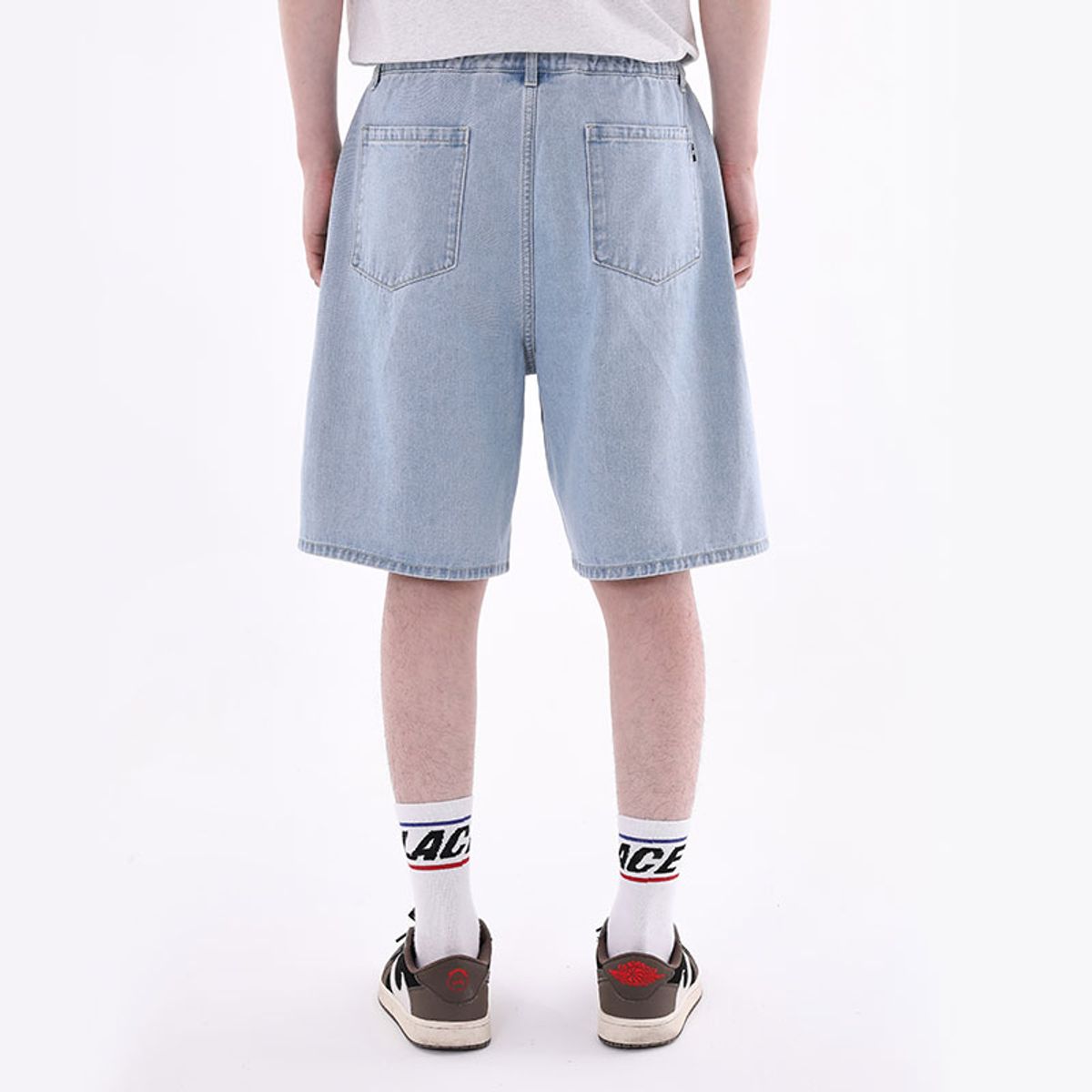 쿨트(KULTE) WIDE BURMUDA DENIM SHORT 미디움인디고