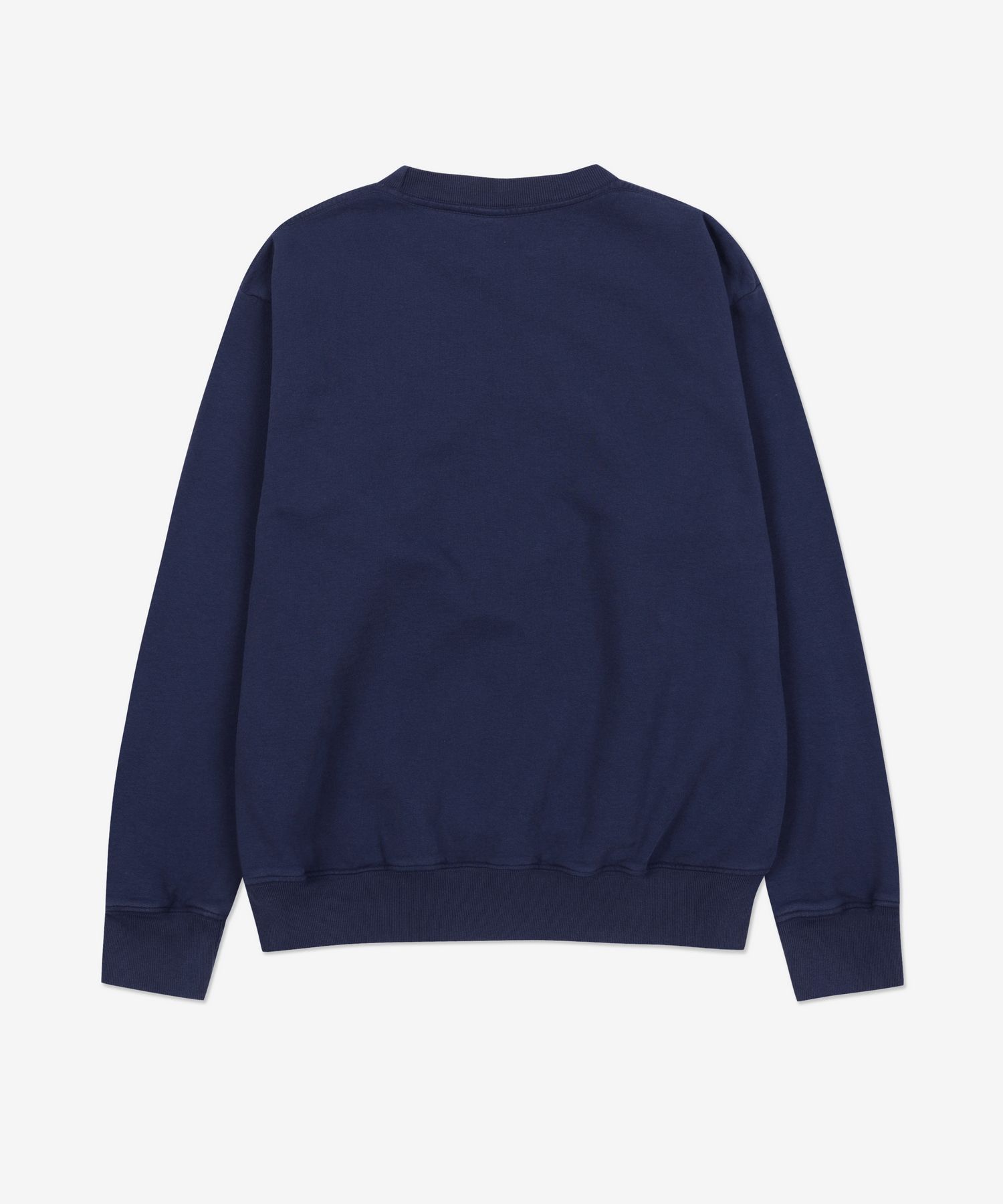 スウェット・トレーナー Sporty & Rich Wellness Ivy Man to Man Navy Sports Red CR662N Sporty & Rich Navy 'Wellness' Ivy Sweatshirt Sporty & Rich