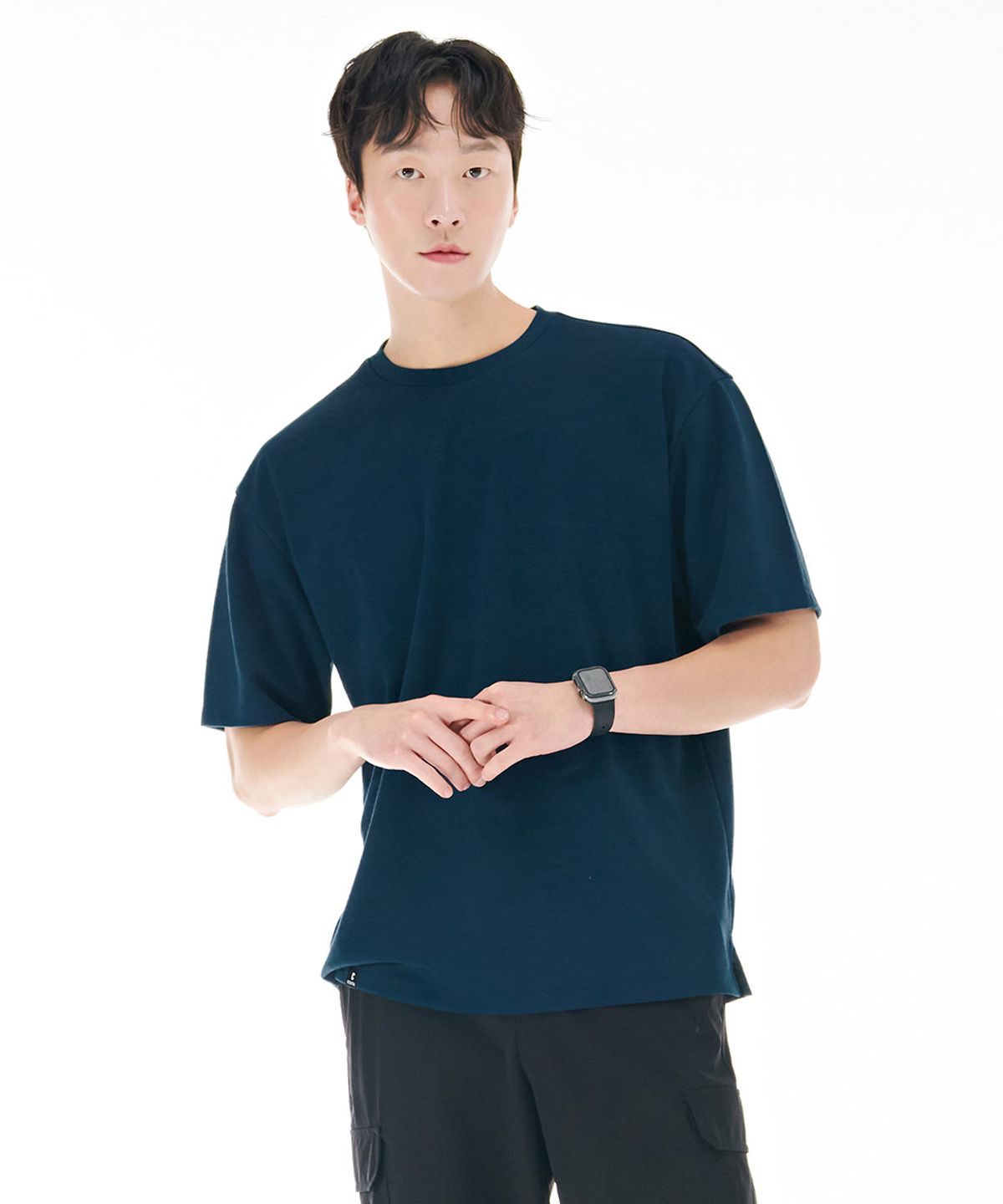 체이스컬트(CHASECULT) 남성 베이직 반팔 티셔츠-CBZK5804C0G