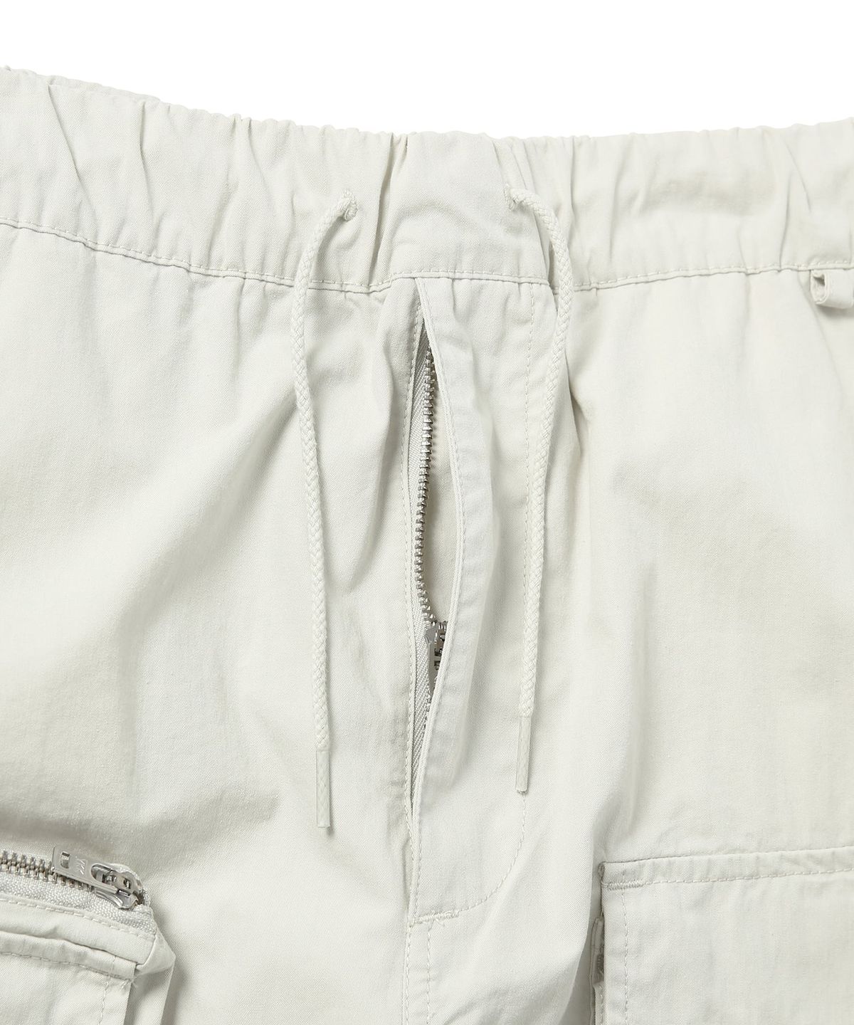 디스이즈네버댓(THISISNEVERTHAT) L-Logo Flight Short Ivory