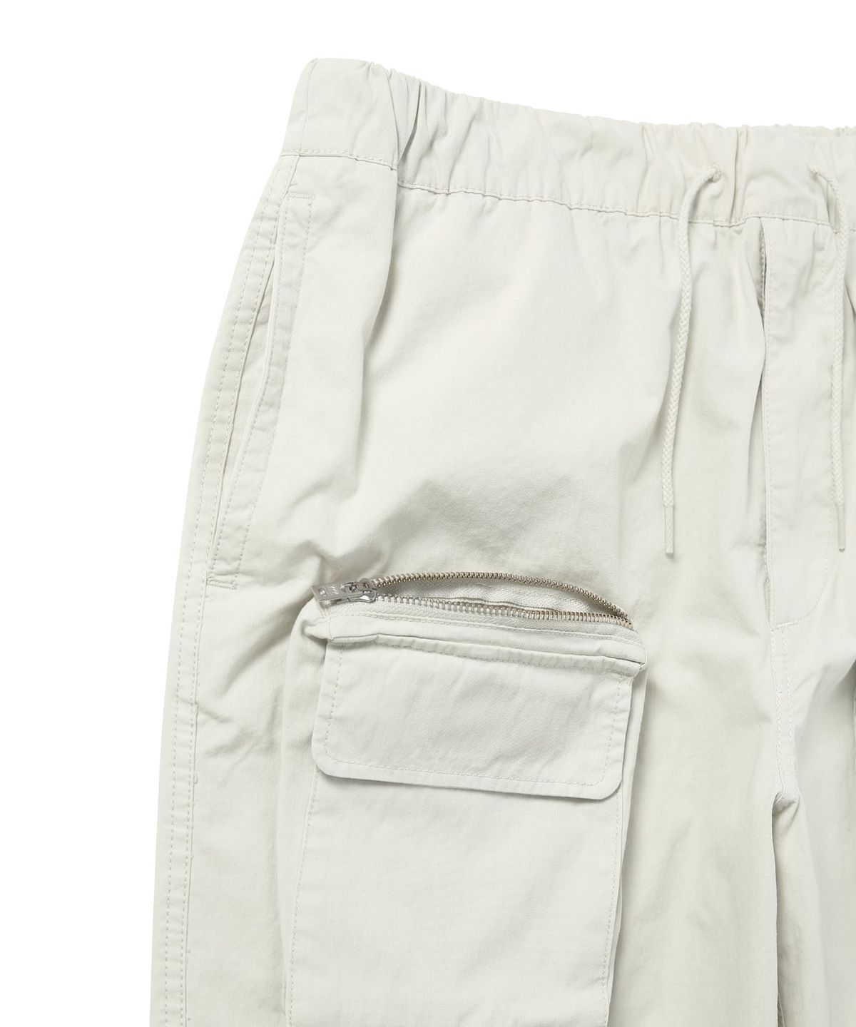디스이즈네버댓(THISISNEVERTHAT) L-Logo Flight Short Ivory