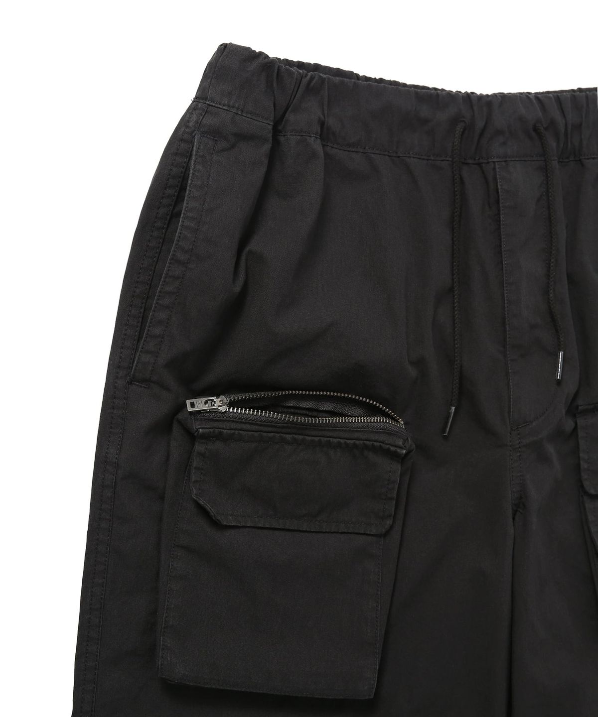 디스이즈네버댓(THISISNEVERTHAT) L-Logo Flight Short Black