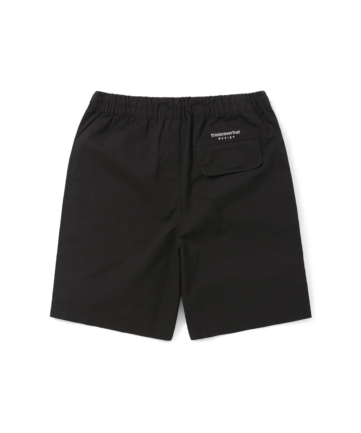 디스이즈네버댓(THISISNEVERTHAT) L-Logo Flight Short Black