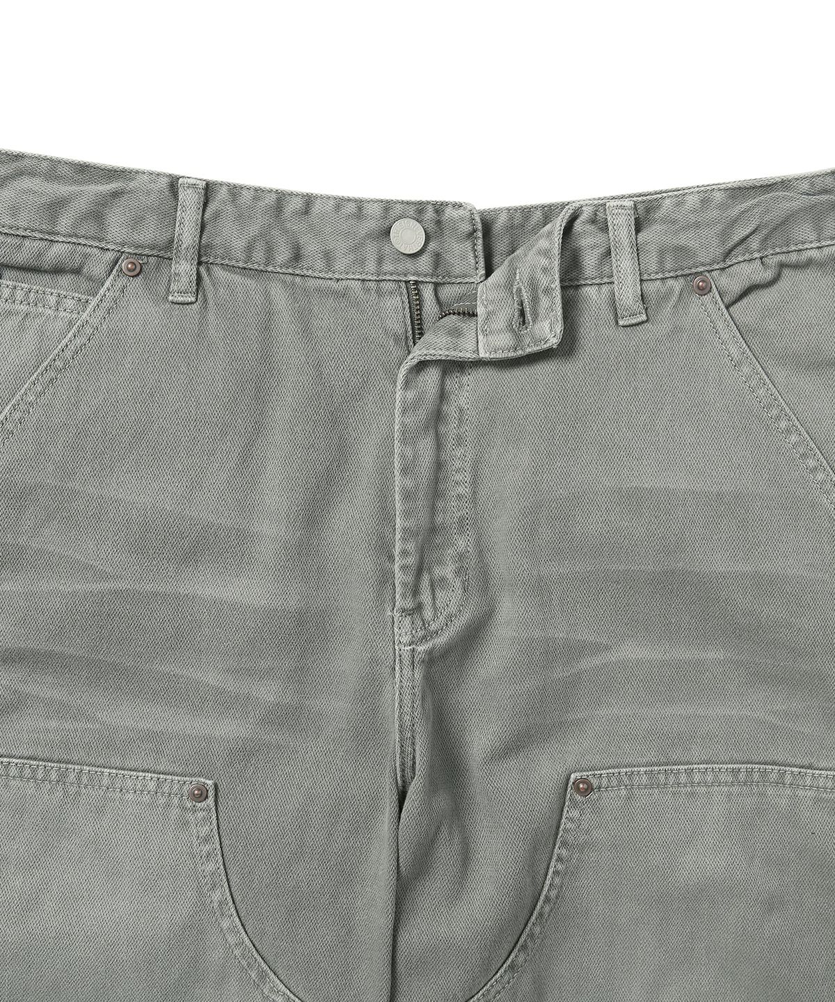 디스이즈네버댓(THISISNEVERTHAT) Faded Carpenter Pant Olive Grey