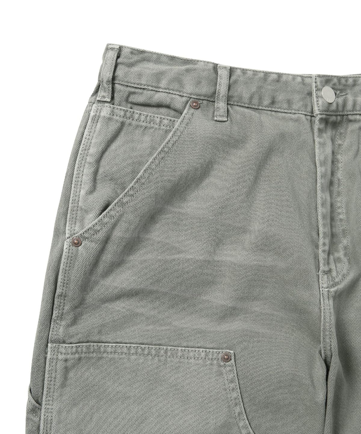 디스이즈네버댓(THISISNEVERTHAT) Faded Carpenter Pant Olive Grey
