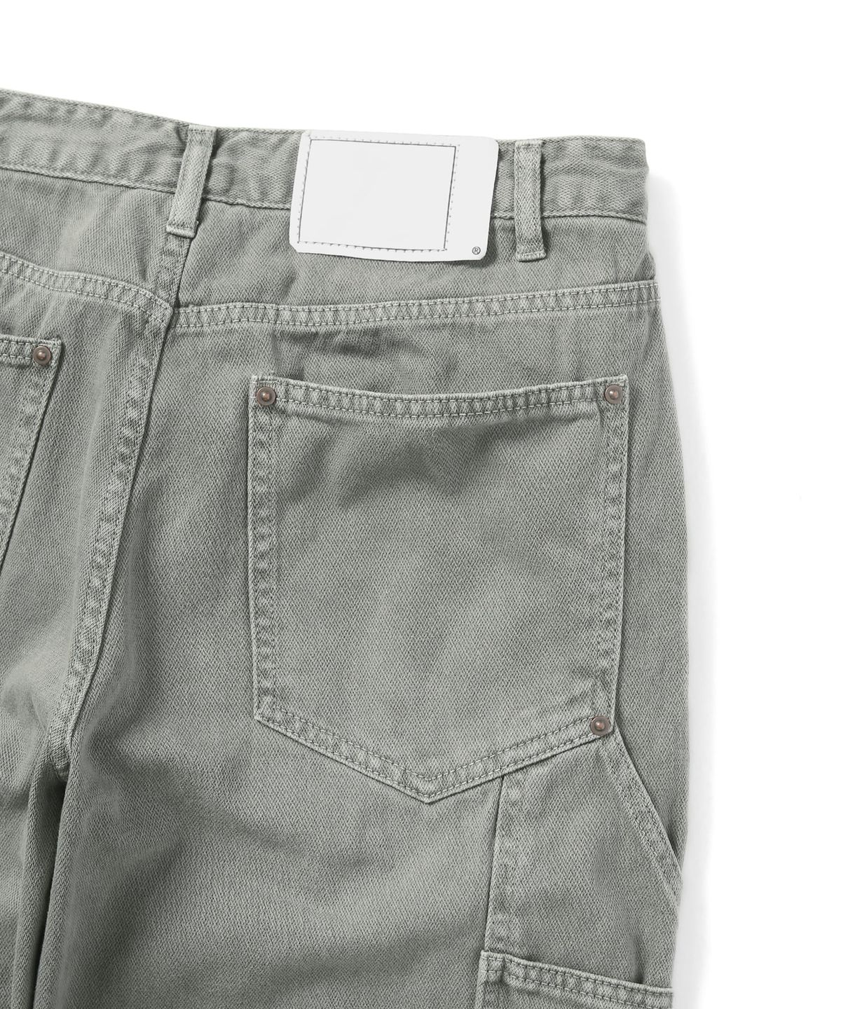 디스이즈네버댓(THISISNEVERTHAT) Faded Carpenter Pant Olive Grey