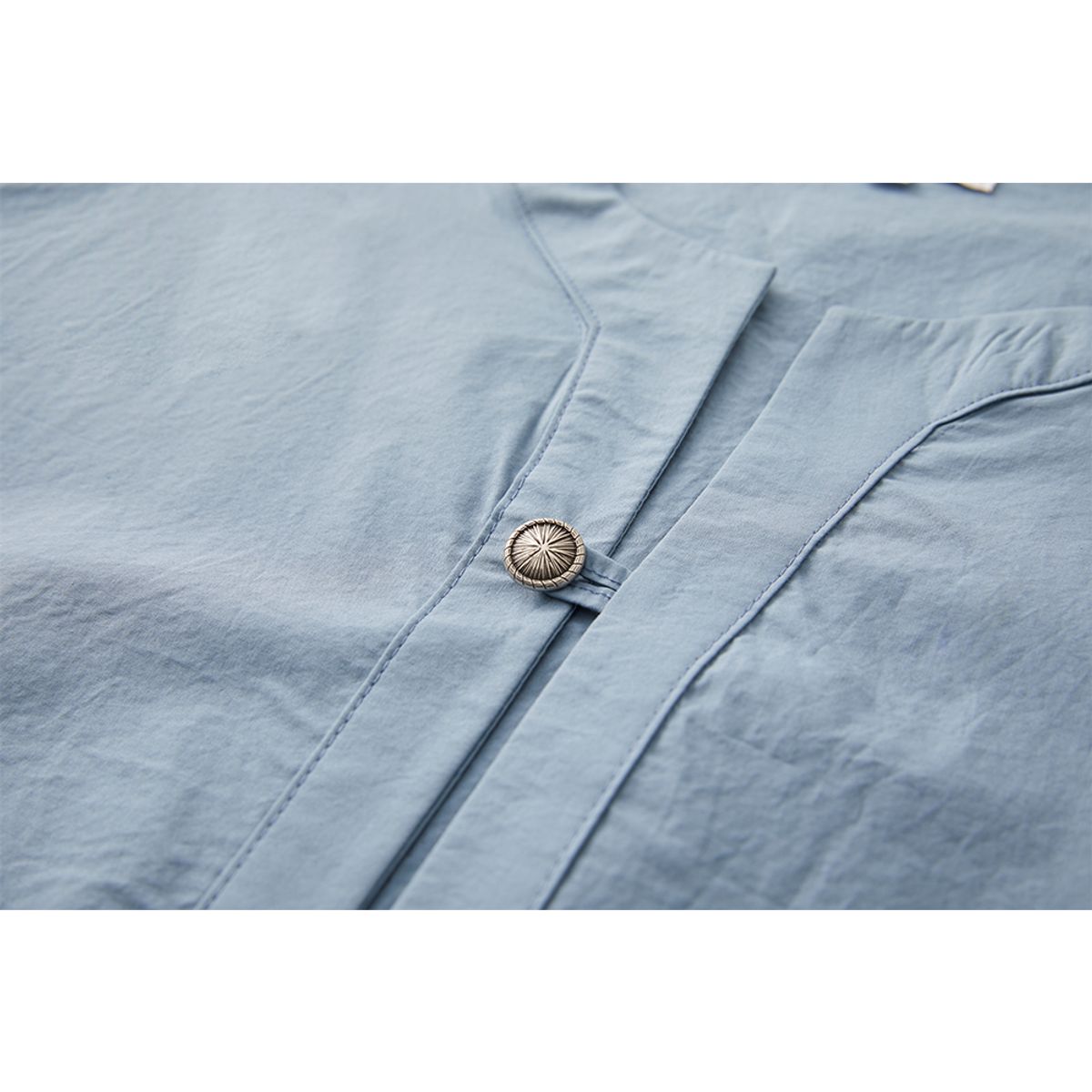 아르스 콘택트(ARSCONTACT) AC Round BT Shirts, Blue