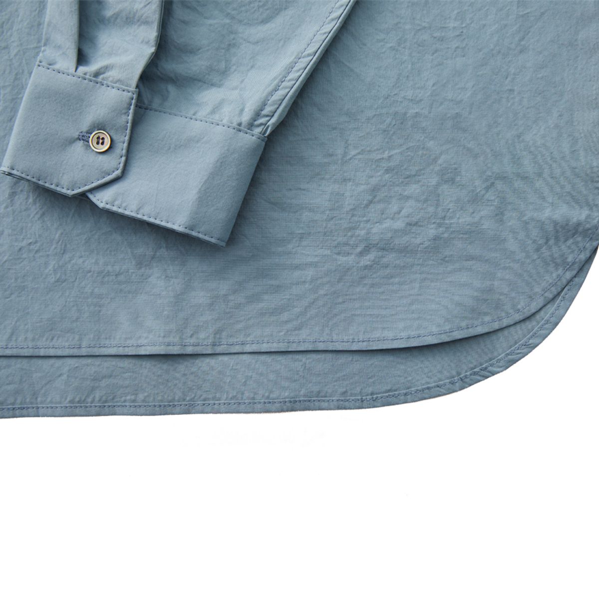아르스 콘택트(ARSCONTACT) AC Round BT Shirts, Blue