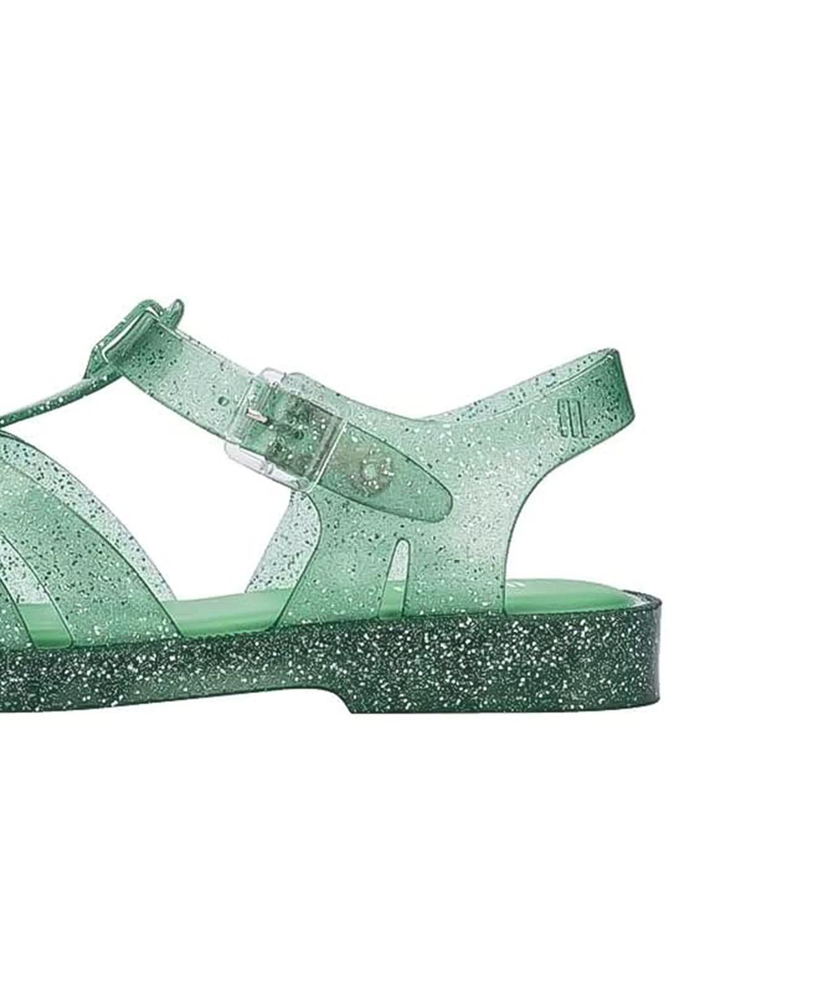멜리사(MELISSA) 포제션 샤이니 샌들 Glitter Green