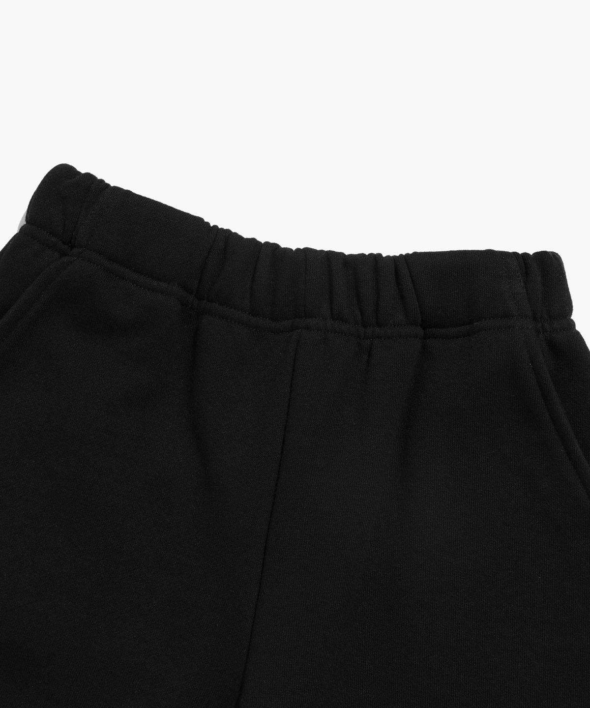 나이스고스트클럽 키즈(NICE GHOST CLUB KIDS) 키즈 오리지널 로고 스웻 숏 팬츠_블랙(NG2DMCPA63A)
