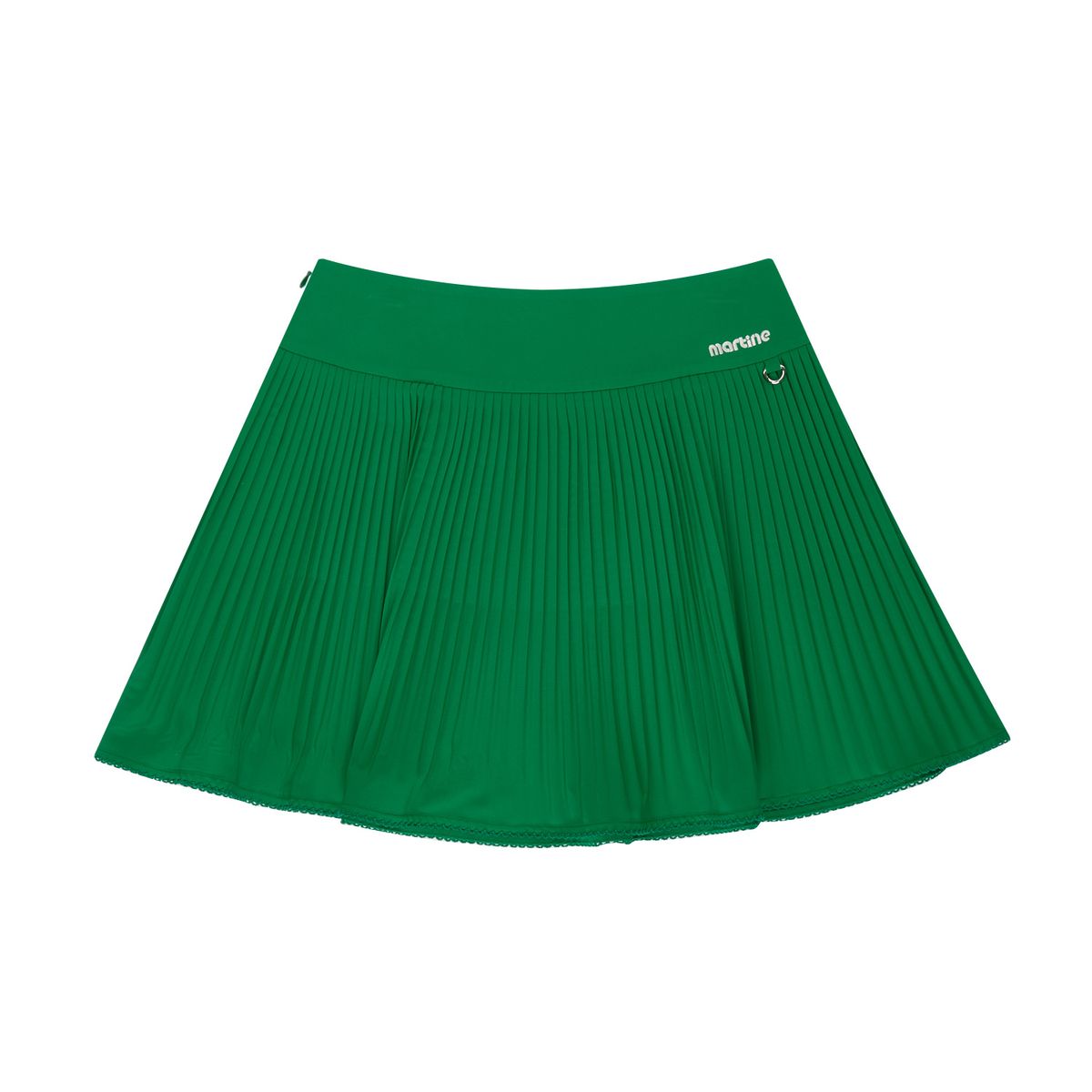 마틴골프(MARTINE GOLF) Semi High Waist Pleats Culottes_Green