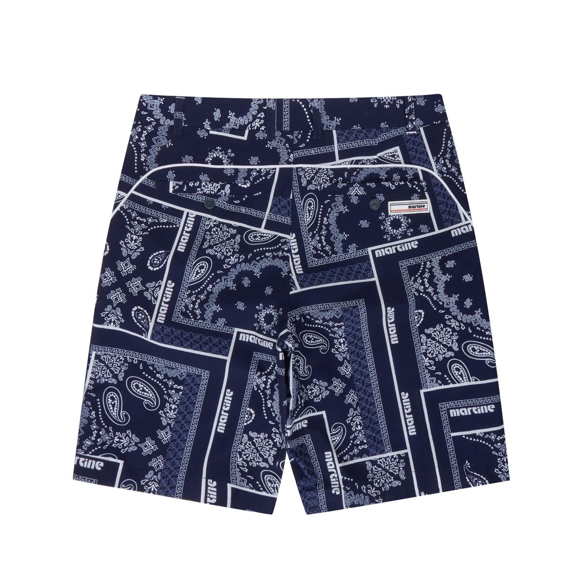마틴골프(MARTINE GOLF) Paisley Shorts_Navy (Men)