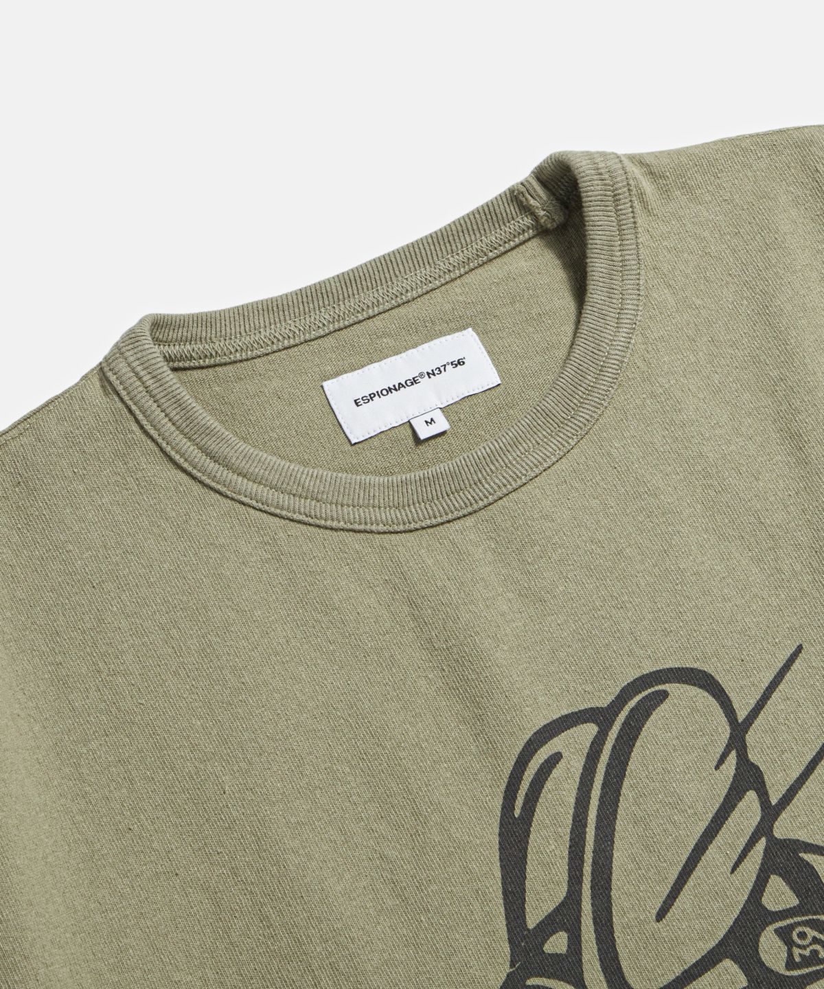 에스피오나지(ESPIONAGE) Seabees Heavyweight Tee Olive