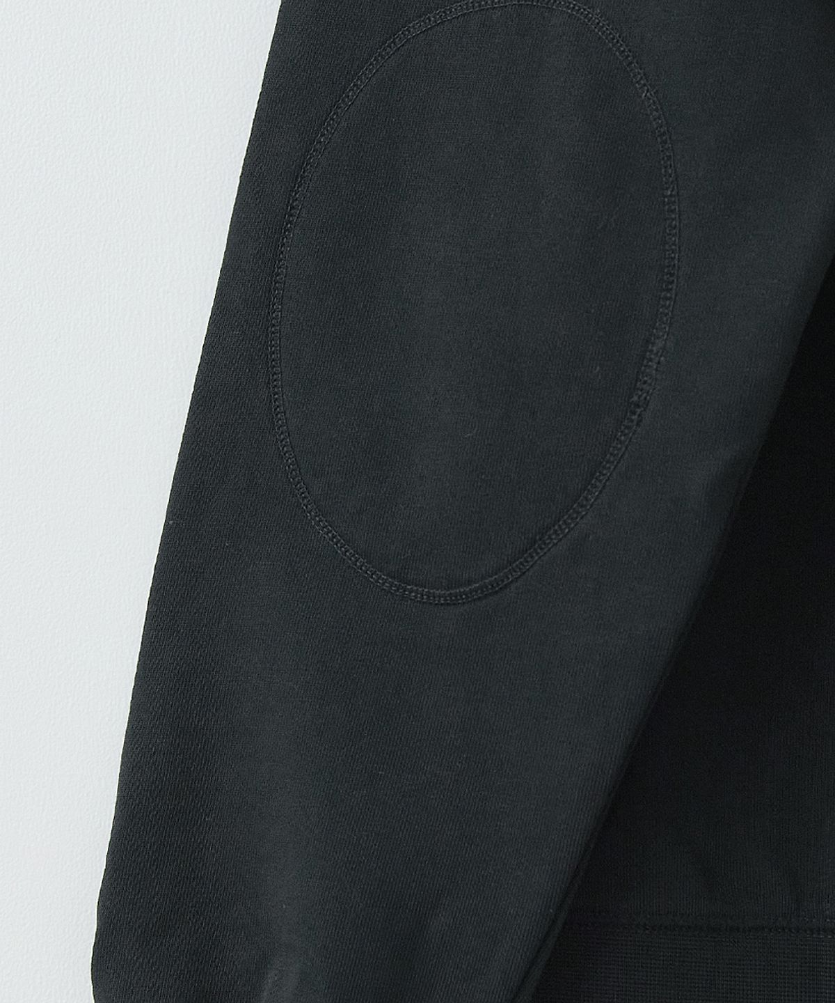 러프사이드(ROUGHSIDE) Oversized Sweat Shirt Black