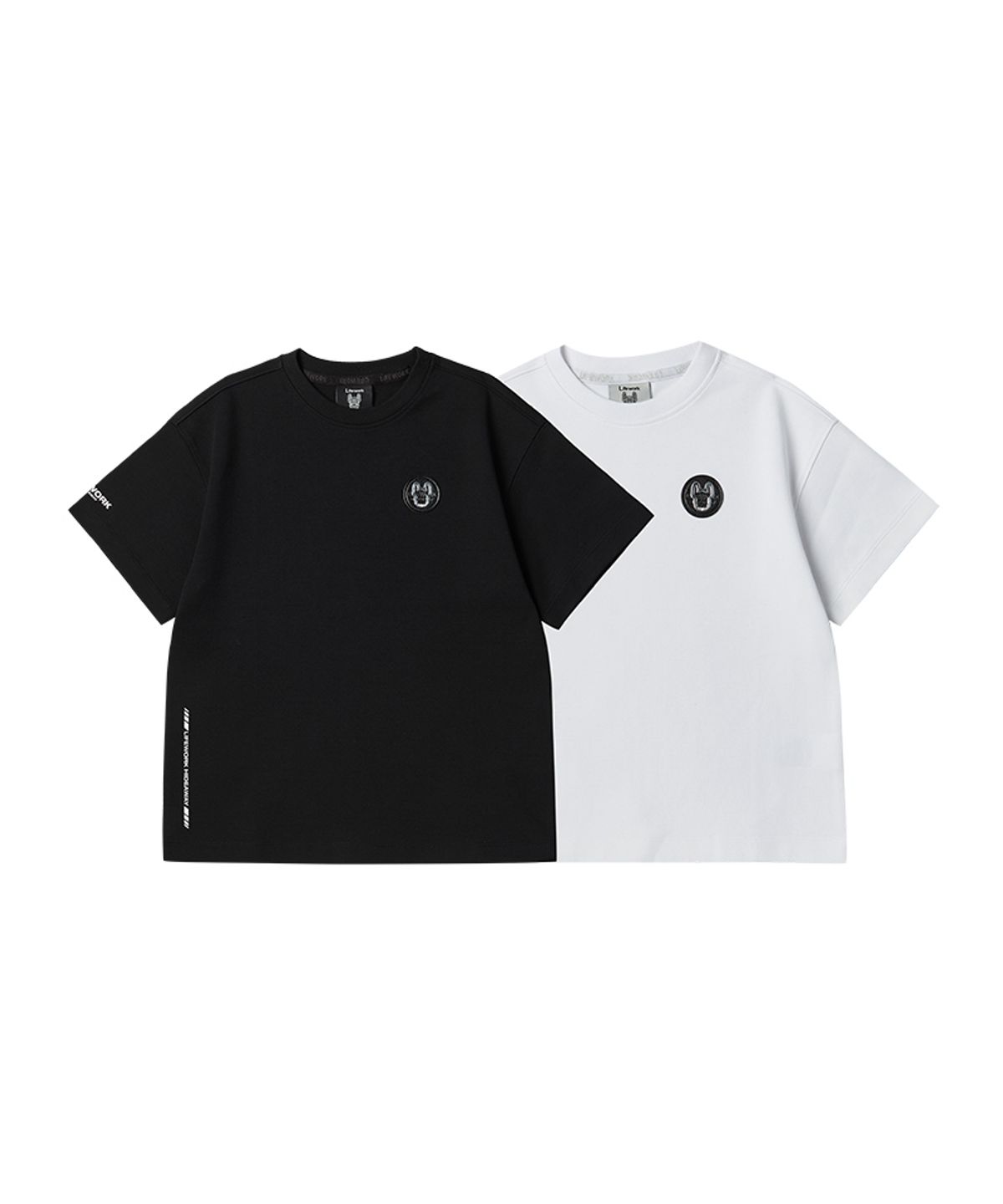 라이프워크 키즈(LIFEWORK KIDS) 키즈) 코인와펜 양면지 반팔티셔츠
