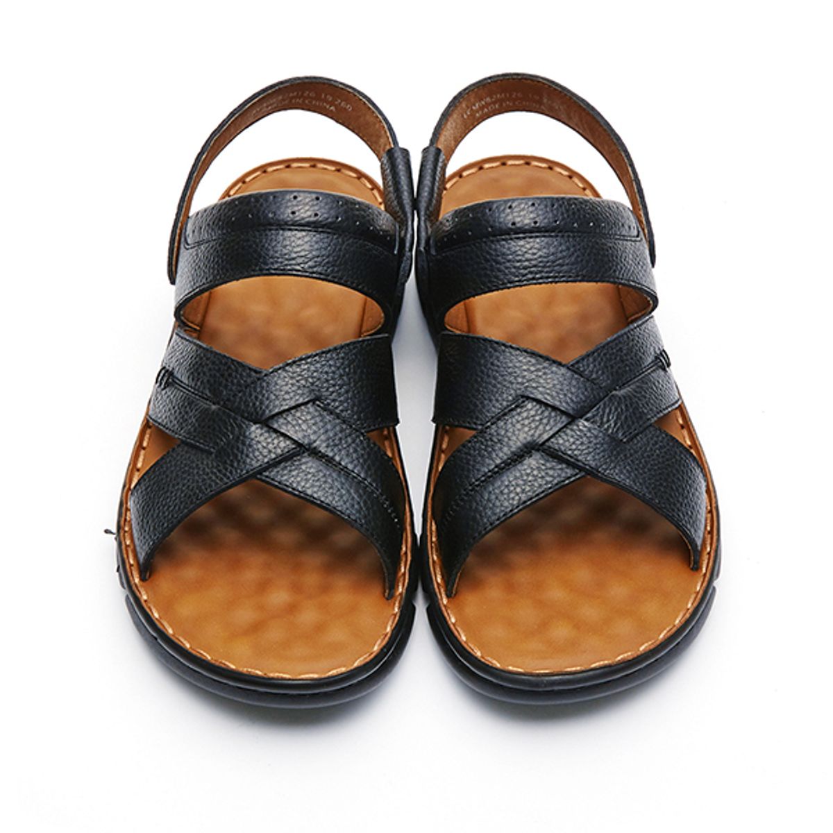 엘칸토(ELCANTO) 마쯔 남성 X스트랩 샌들 2.5cm LCMW82M326
