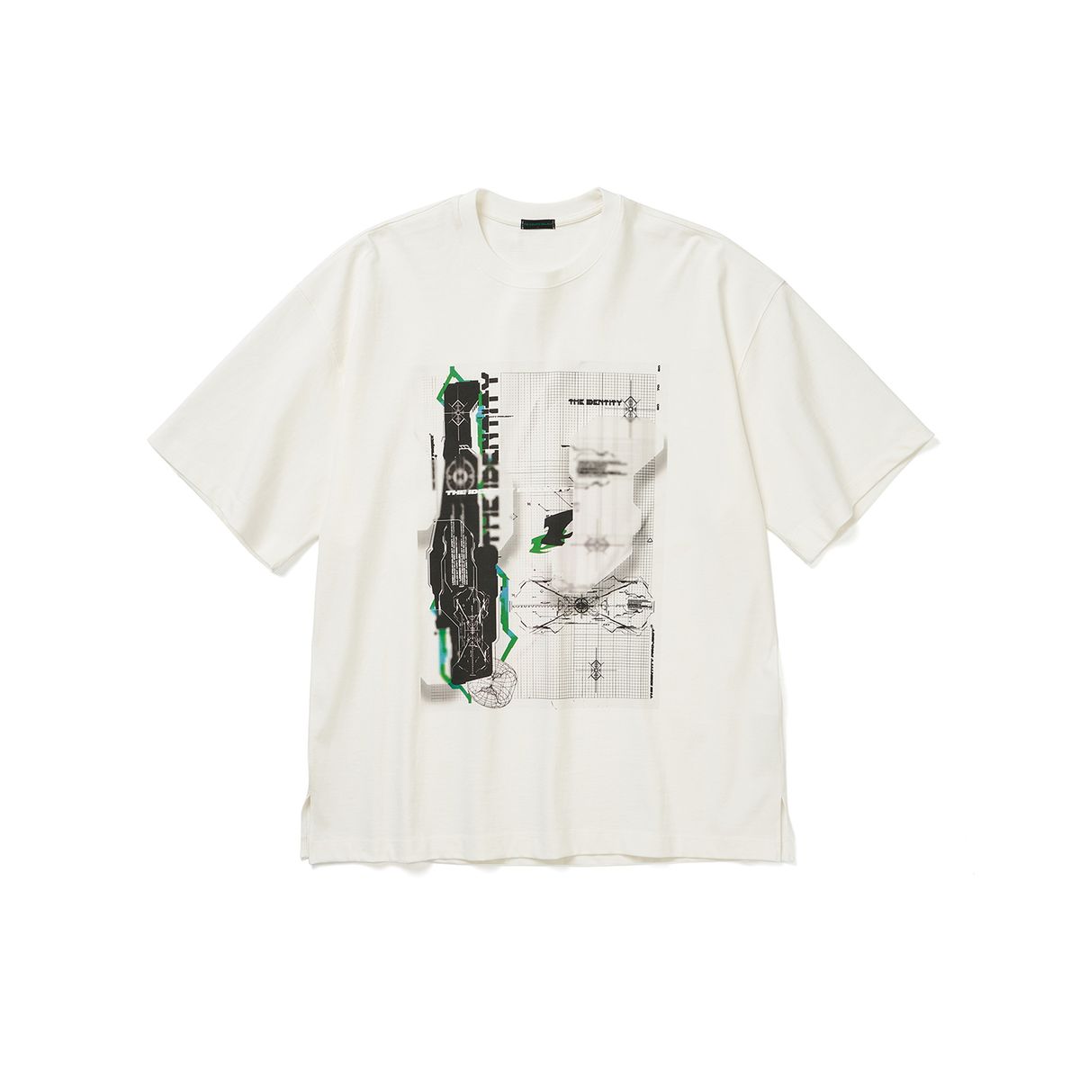 더 아이덴티티 프로젝트(THE IDENTITY PROJECT) Space core round half sleeve [black]