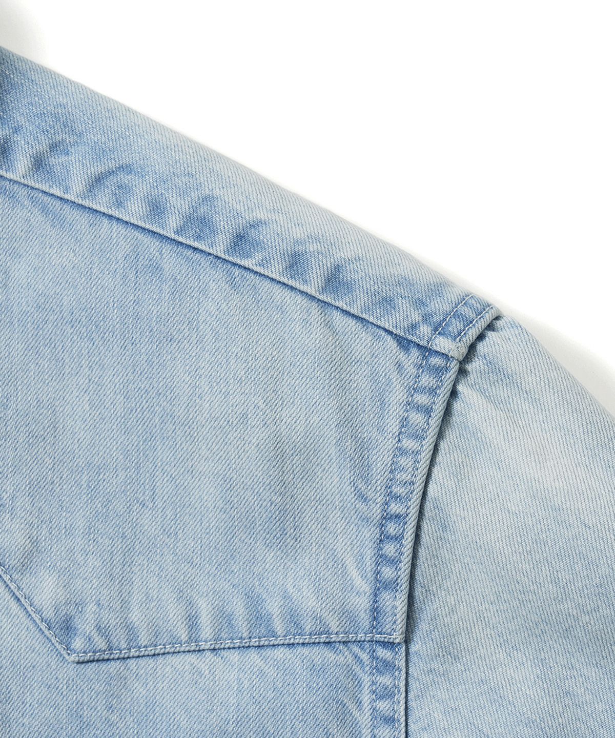 포터리(POTTERY) Light Denim Shirt (Light Blue)