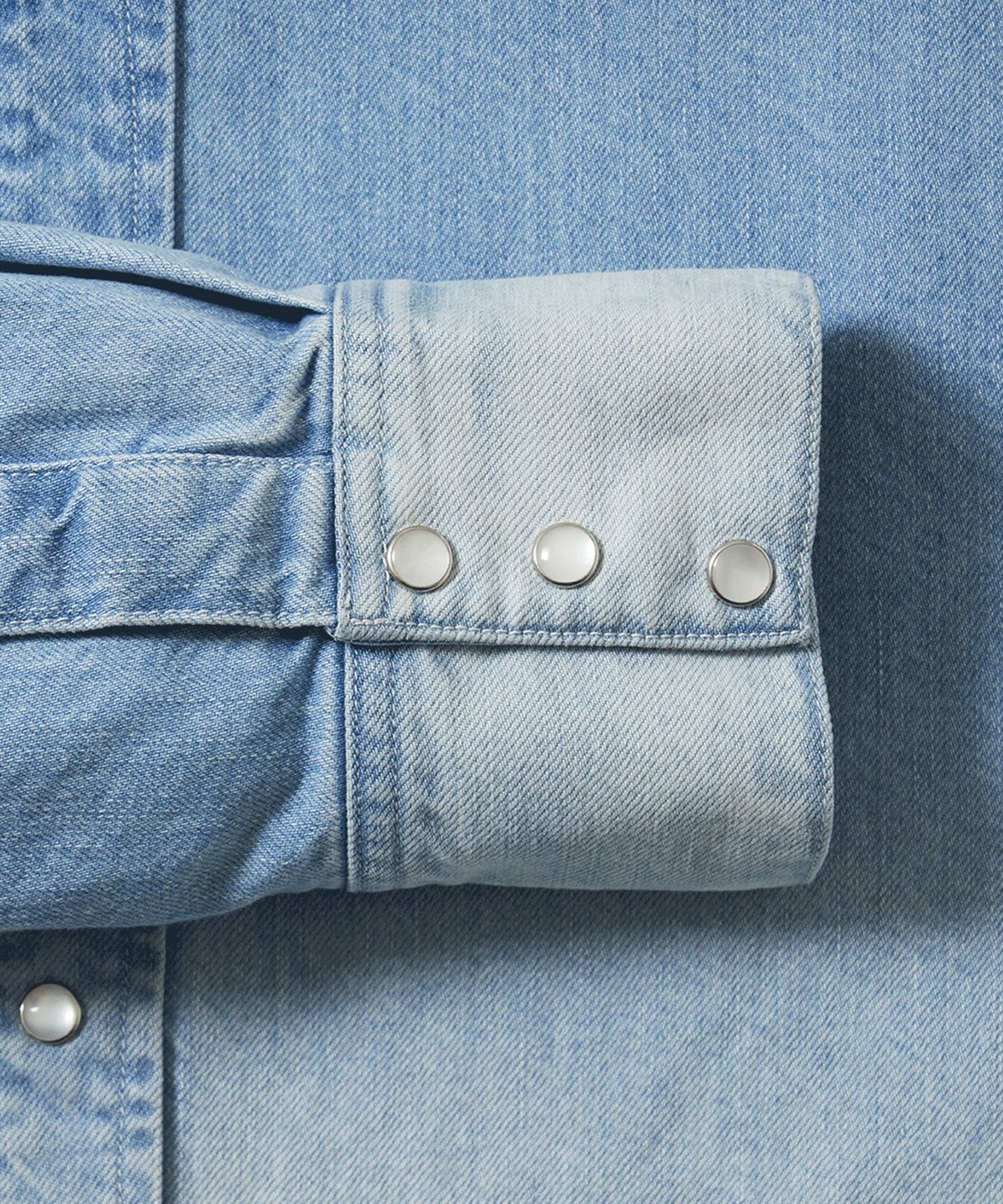 포터리(POTTERY) Light Denim Shirt (Light Blue)