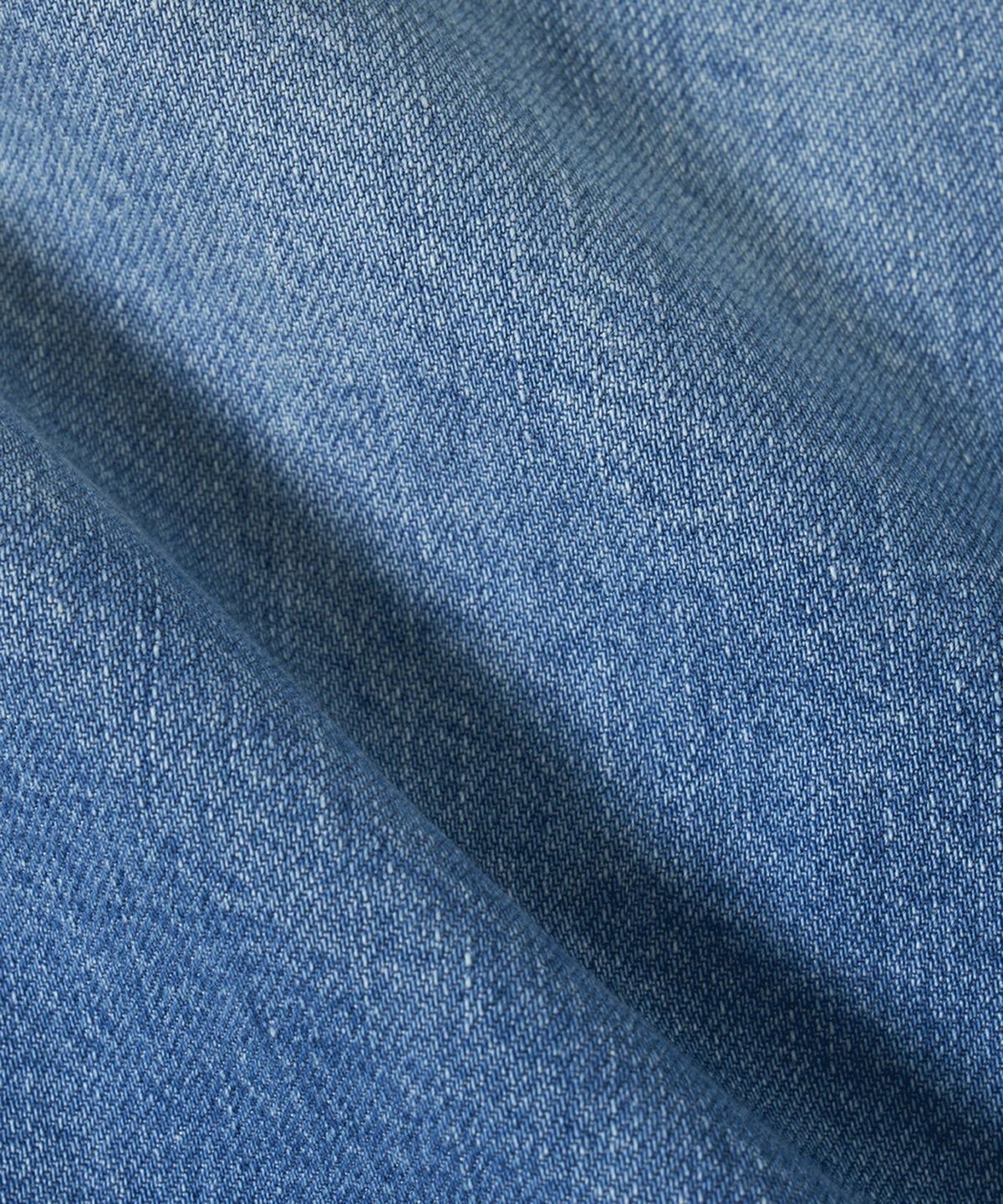 포터리(POTTERY) Light Denim Shirt (Mid Blue)