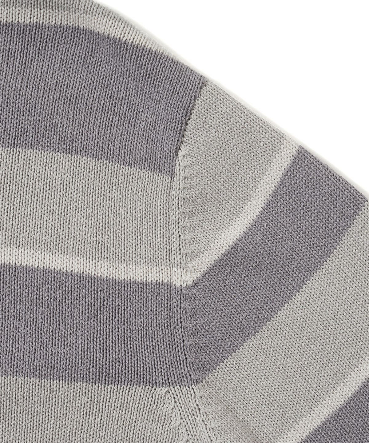 포터리(POTTERY) Short Sleeve Rugby Polo Knit (Light Gray)
