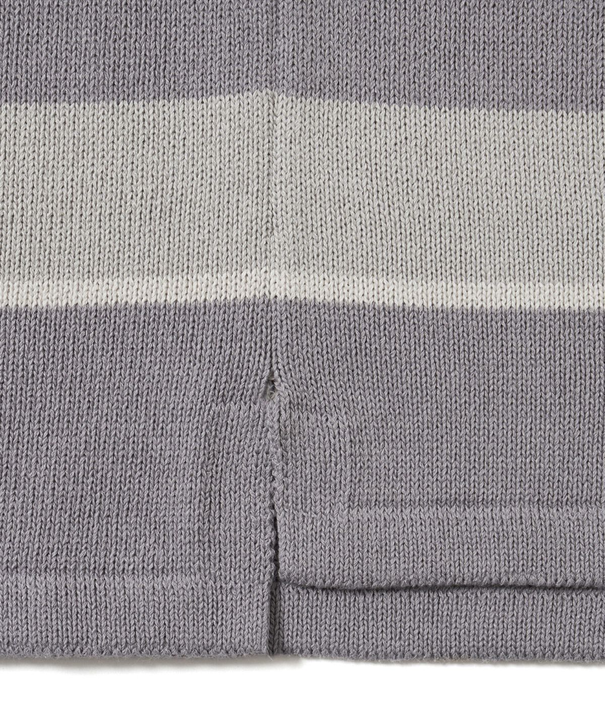 포터리(POTTERY) Short Sleeve Rugby Polo Knit (Light Gray)