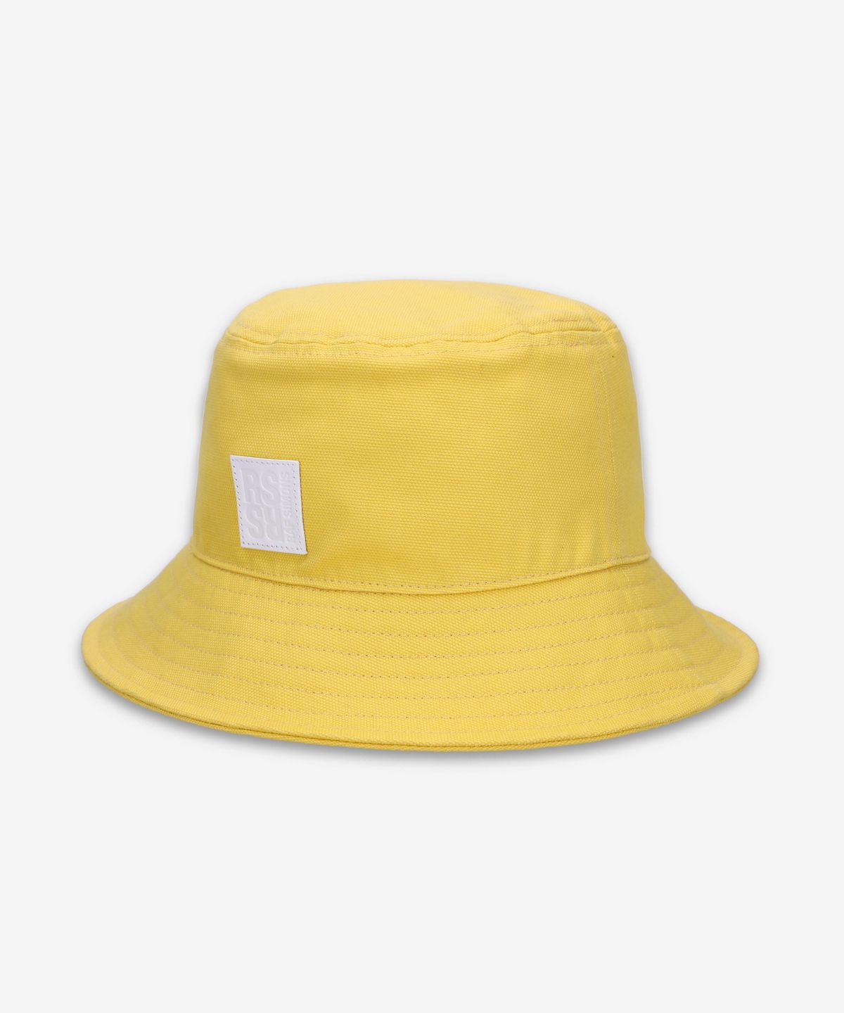라프시몬스(RAF SIMONS) 스몰 레더 패치 버킷햇 - 옐로우 / 231945100800015