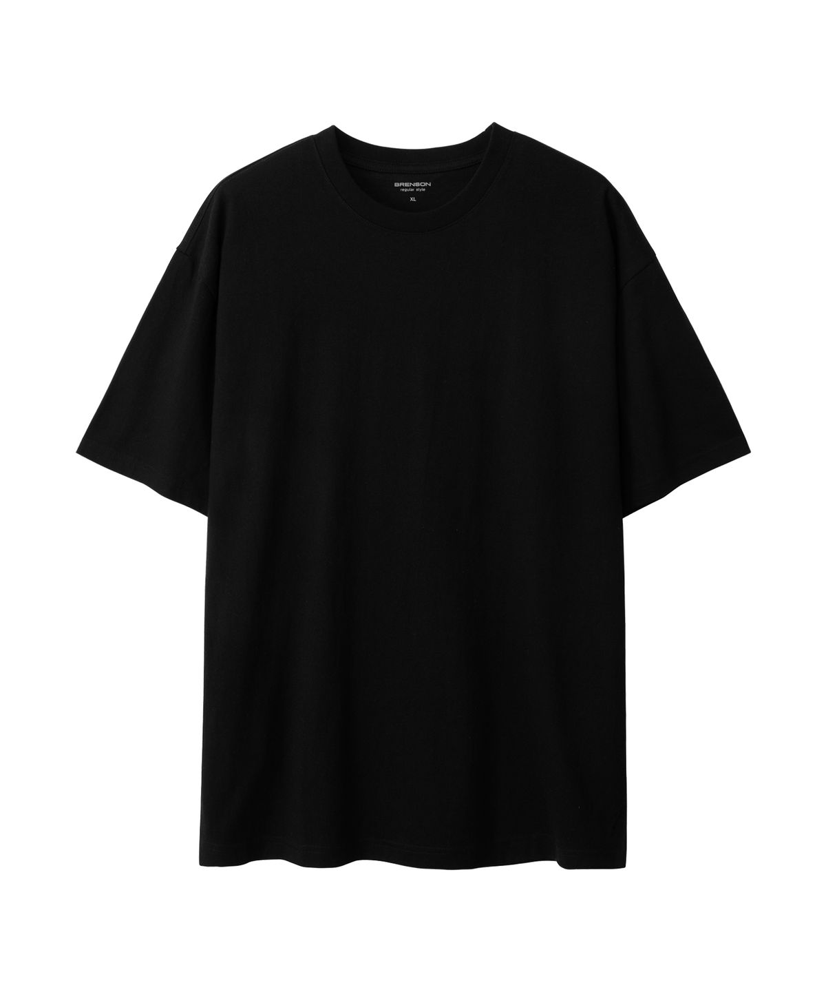 브렌슨(BRENSON) ( 2PACK ) 퓨어코튼 루즈핏 체인 반팔티