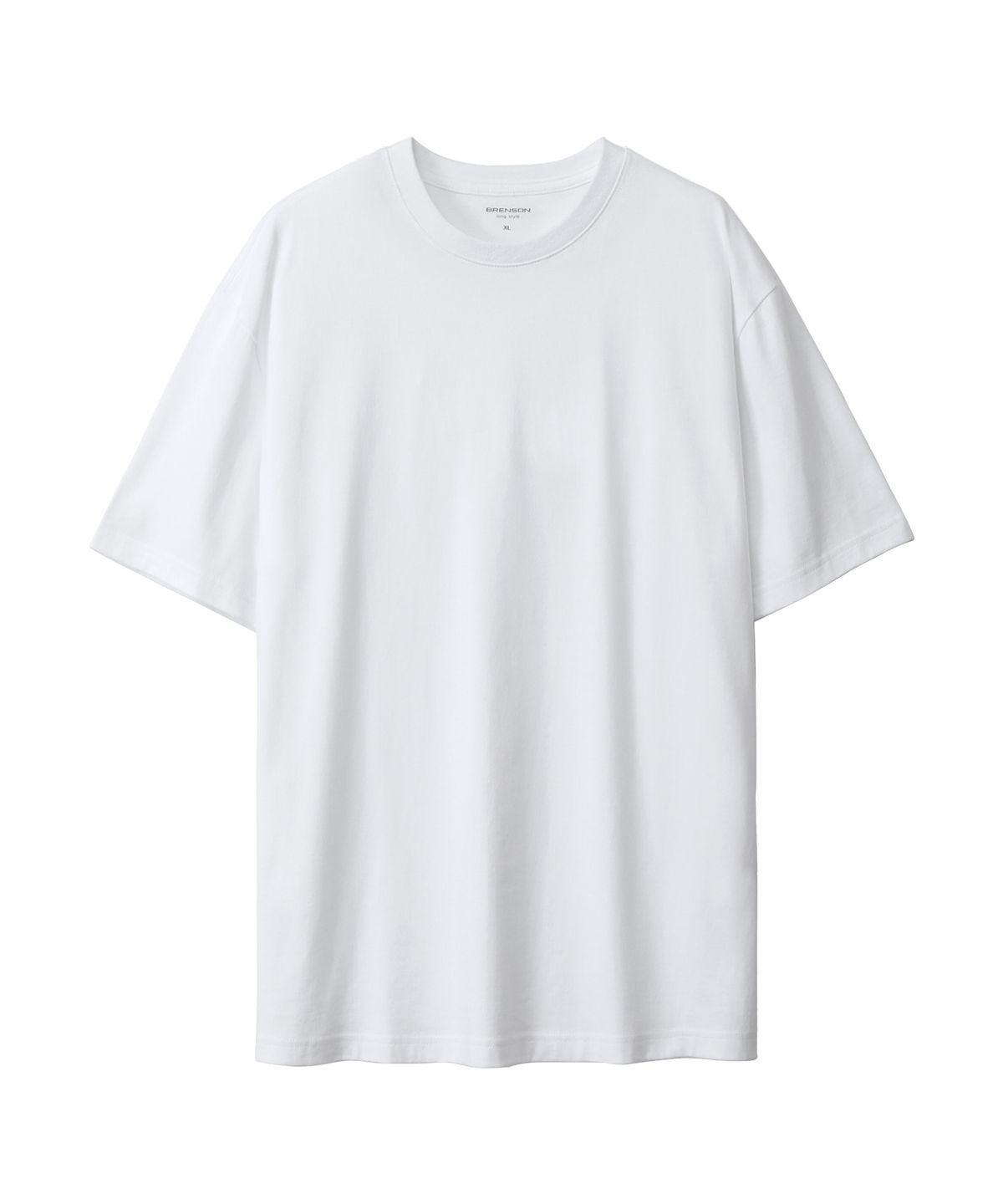 브렌슨(BRENSON) ( 2PACK ) 퓨어코튼 레이어드 체인 반팔티