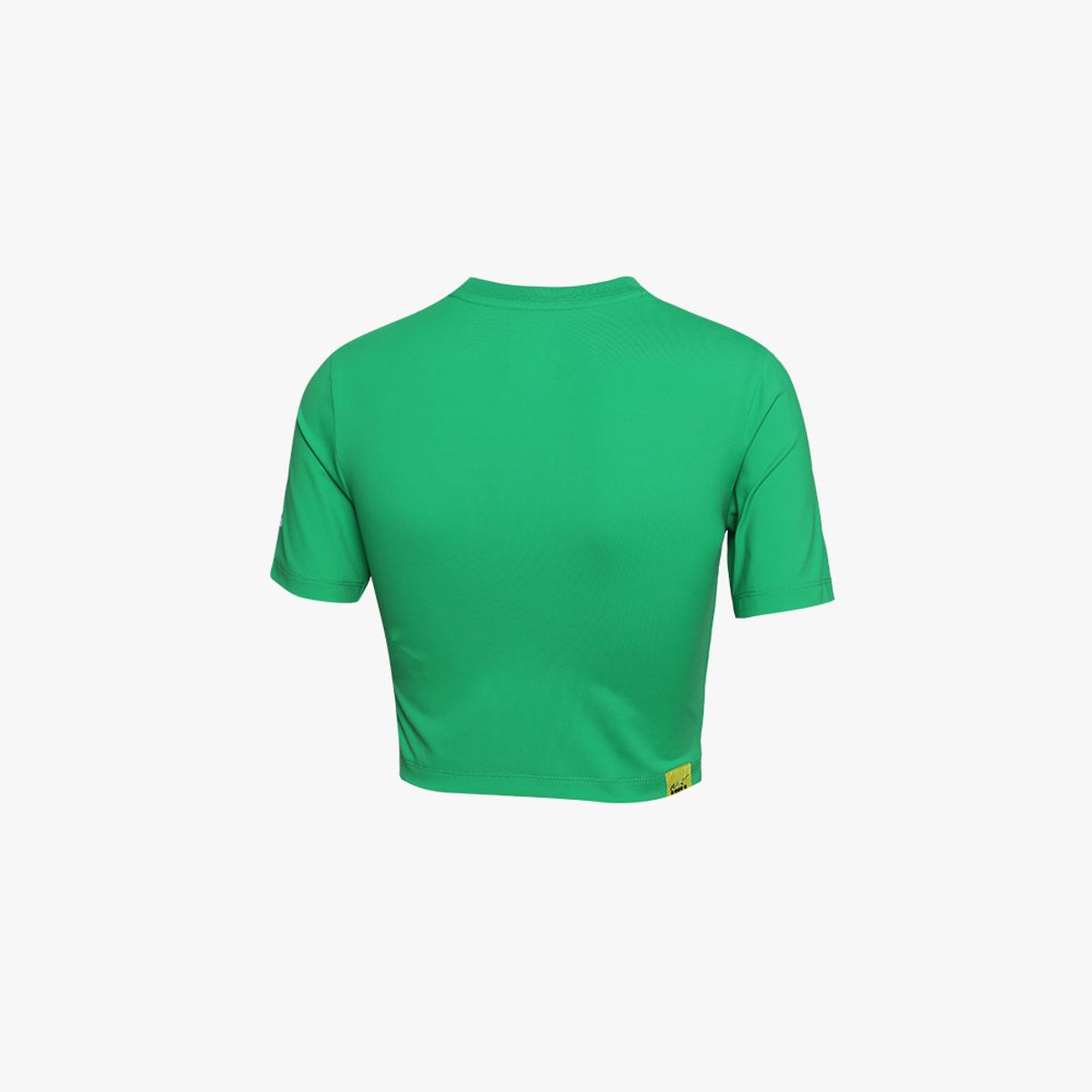 디아도라(diadora) 스타디움 액티브 크롭 반팔티셔츠 우먼 GREEN
