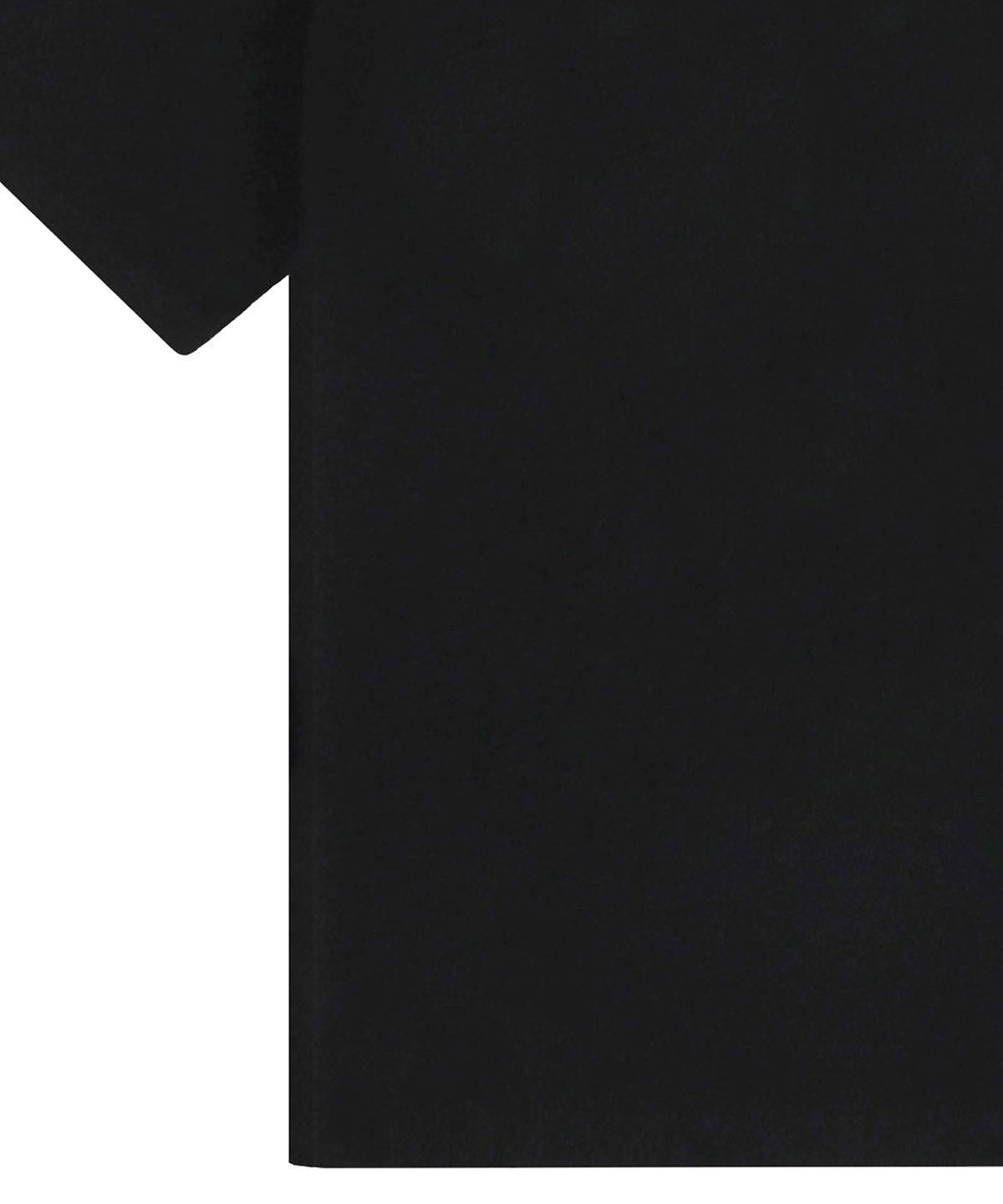 그레이버(GRAVER) [UNISEX]스몰 클로버 플라워 스마일 반팔티_블랙